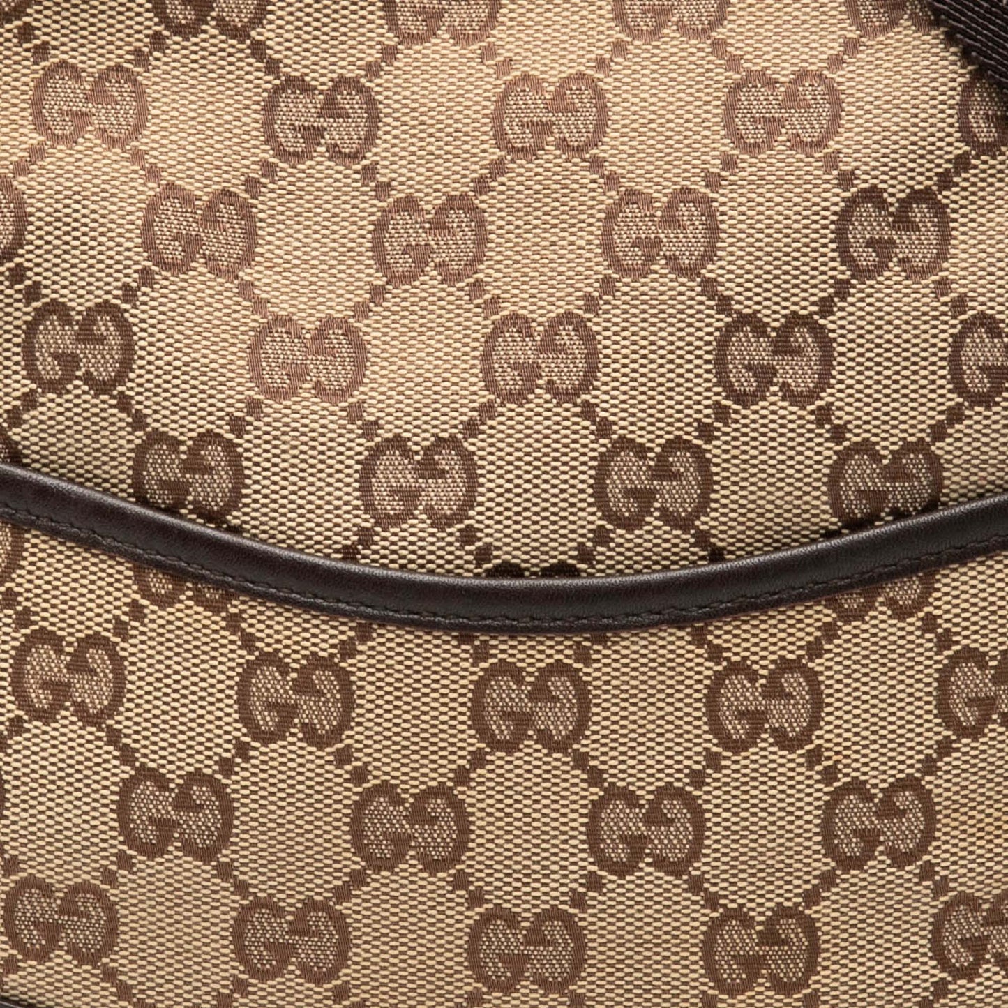 Gucci Small GG Canvas Perforated Crossbody