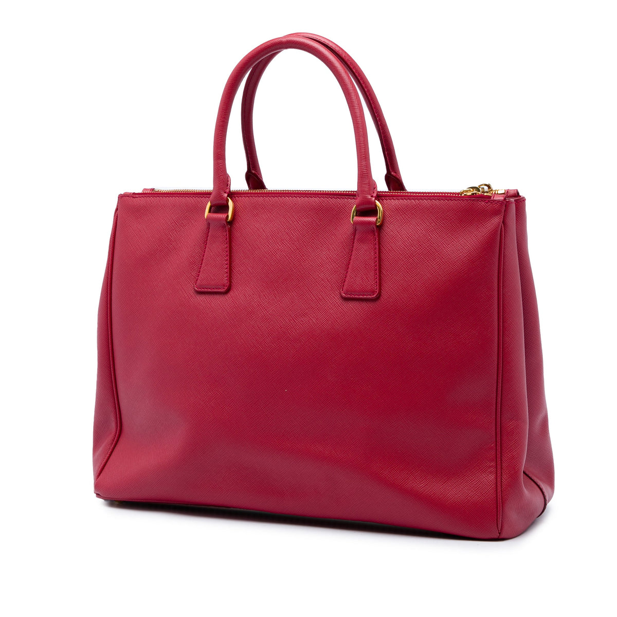 Prada Large Saffiano Lux Galleria Double Zip Tote