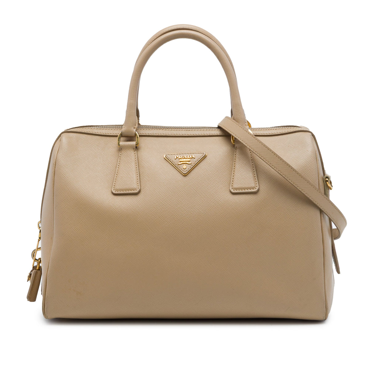 Prada Saffiano Lux Convertible Bowler Bag