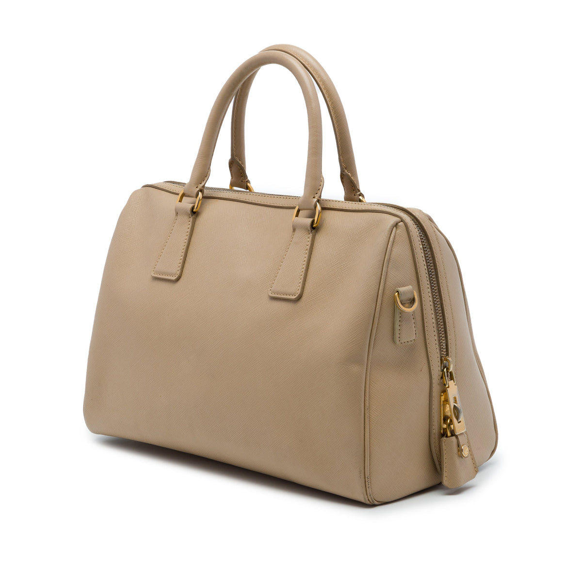 Prada Saffiano Lux Convertible Bowler Bag