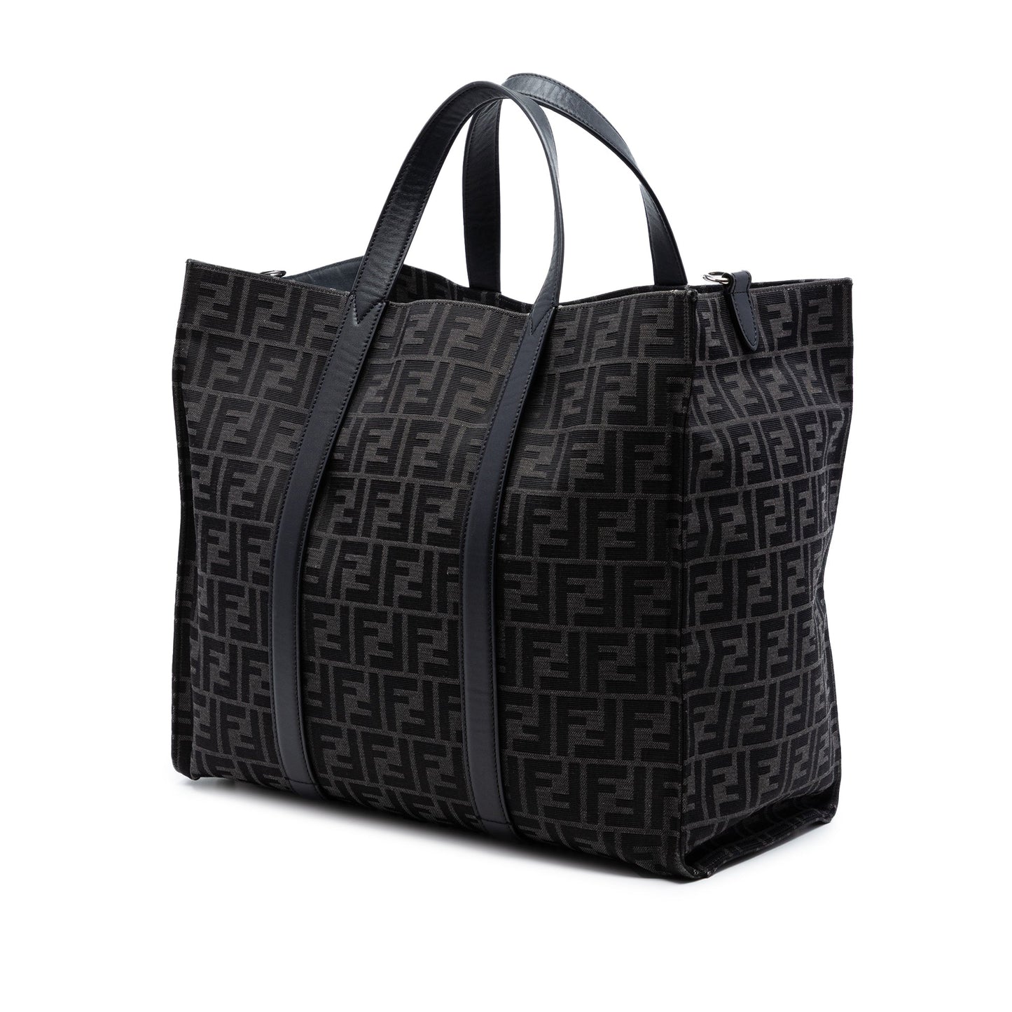 Fendi Large Zucca Jacquard Shopper Tote