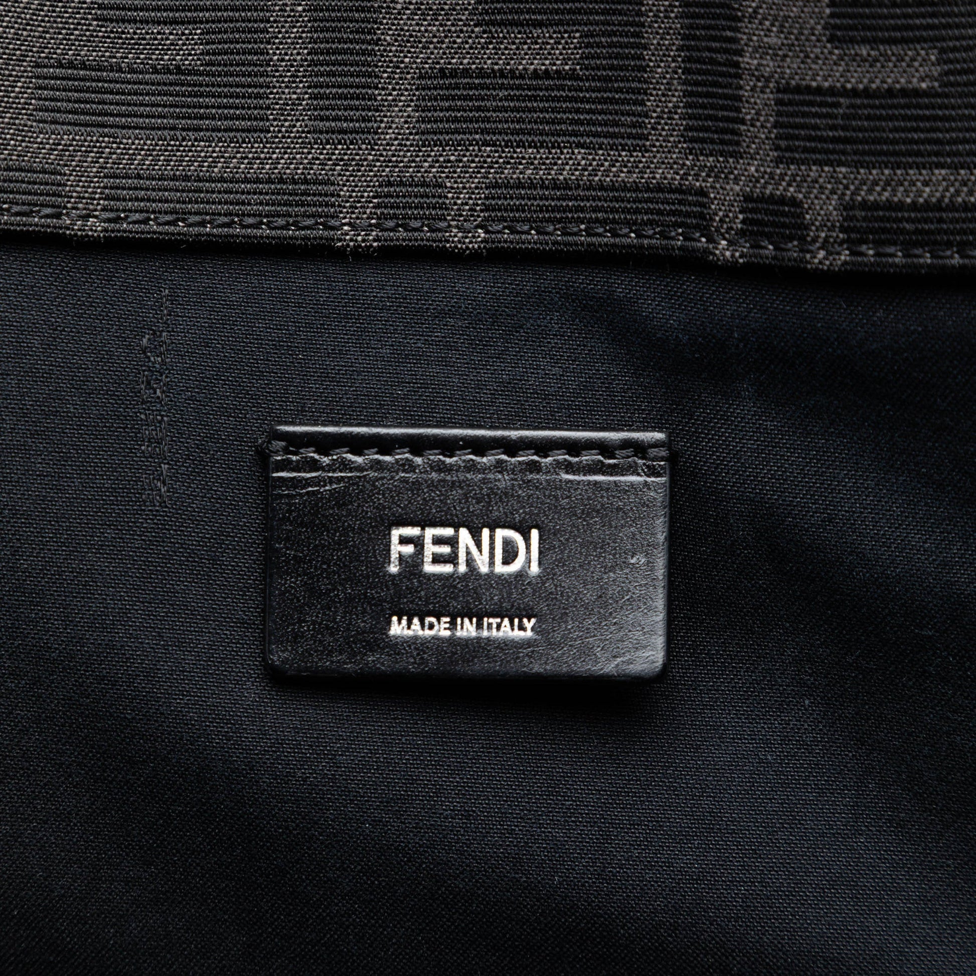 Fendi Large Zucca Jacquard Shopper Tote