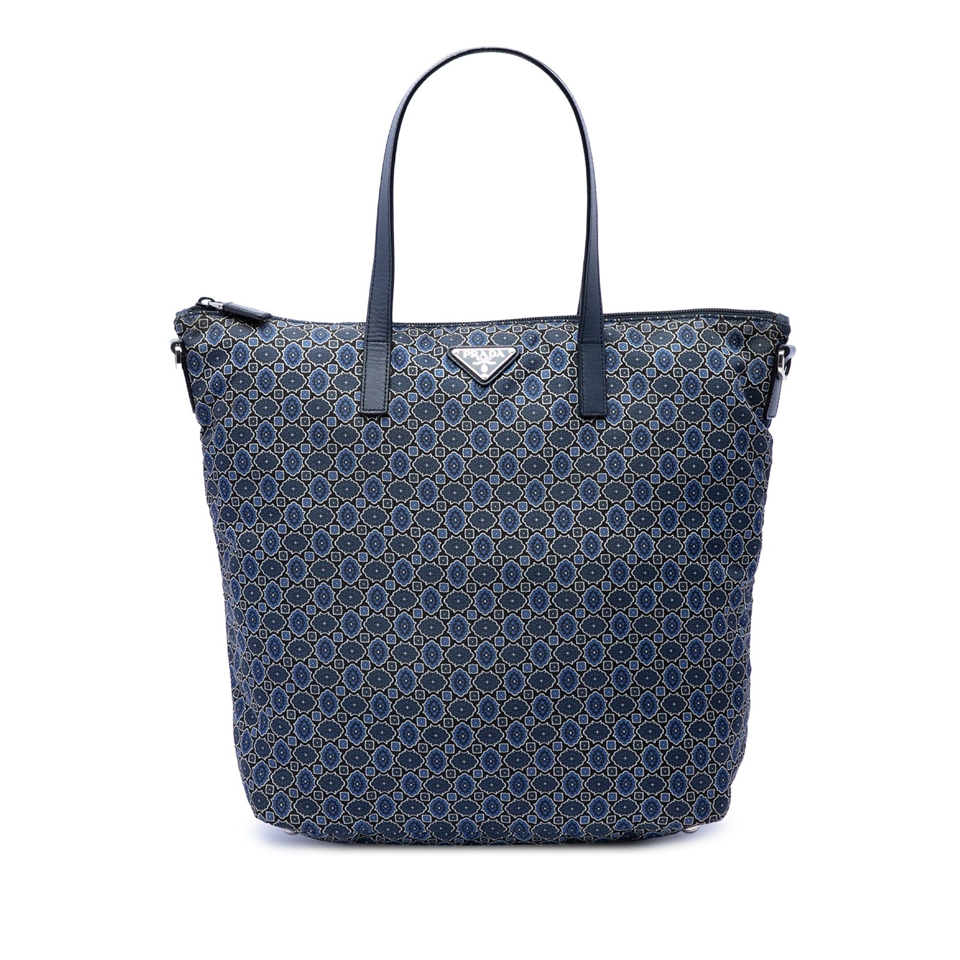 Prada Tessuto Floral Stampato Satchel