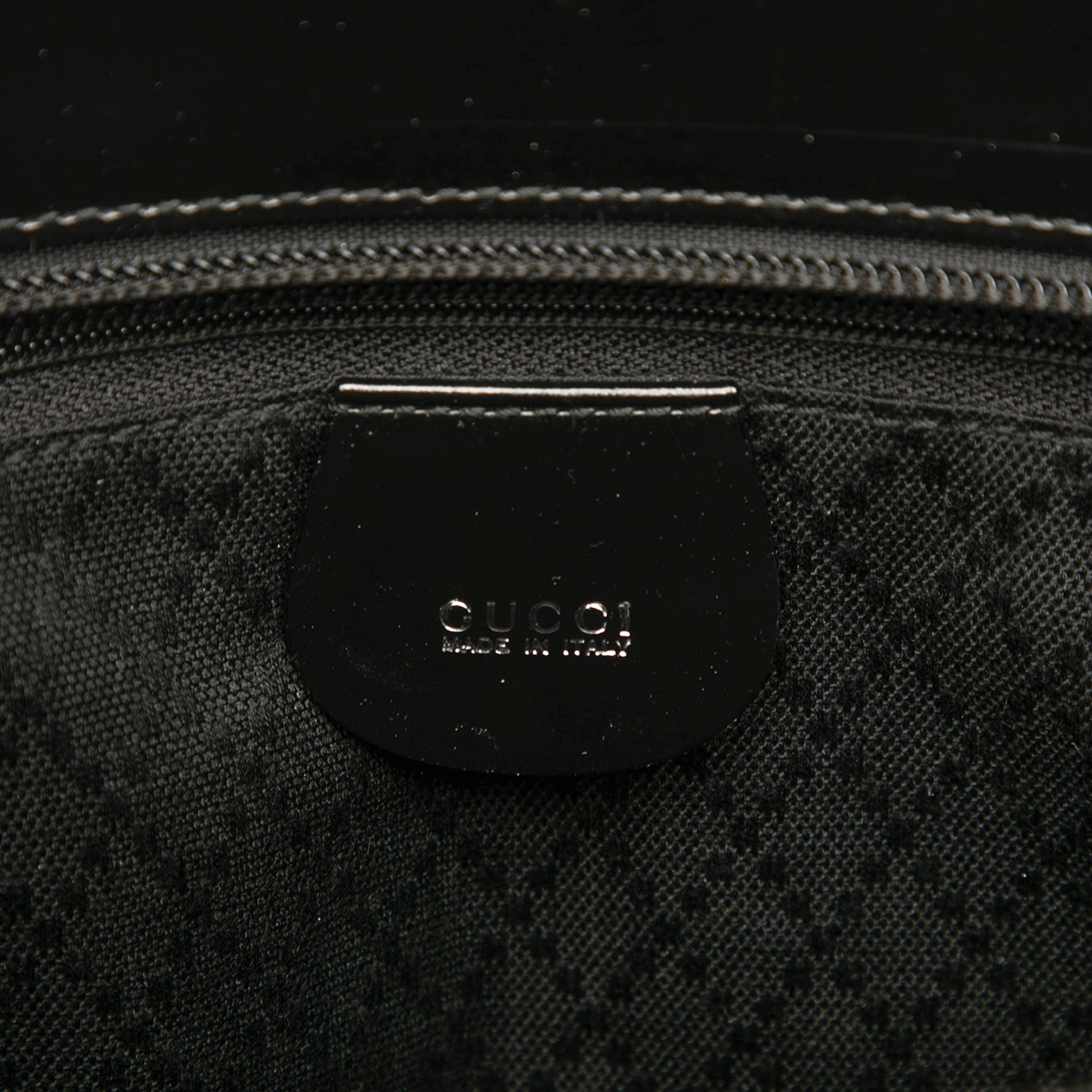 Gucci Nylon Bamboo Satchel