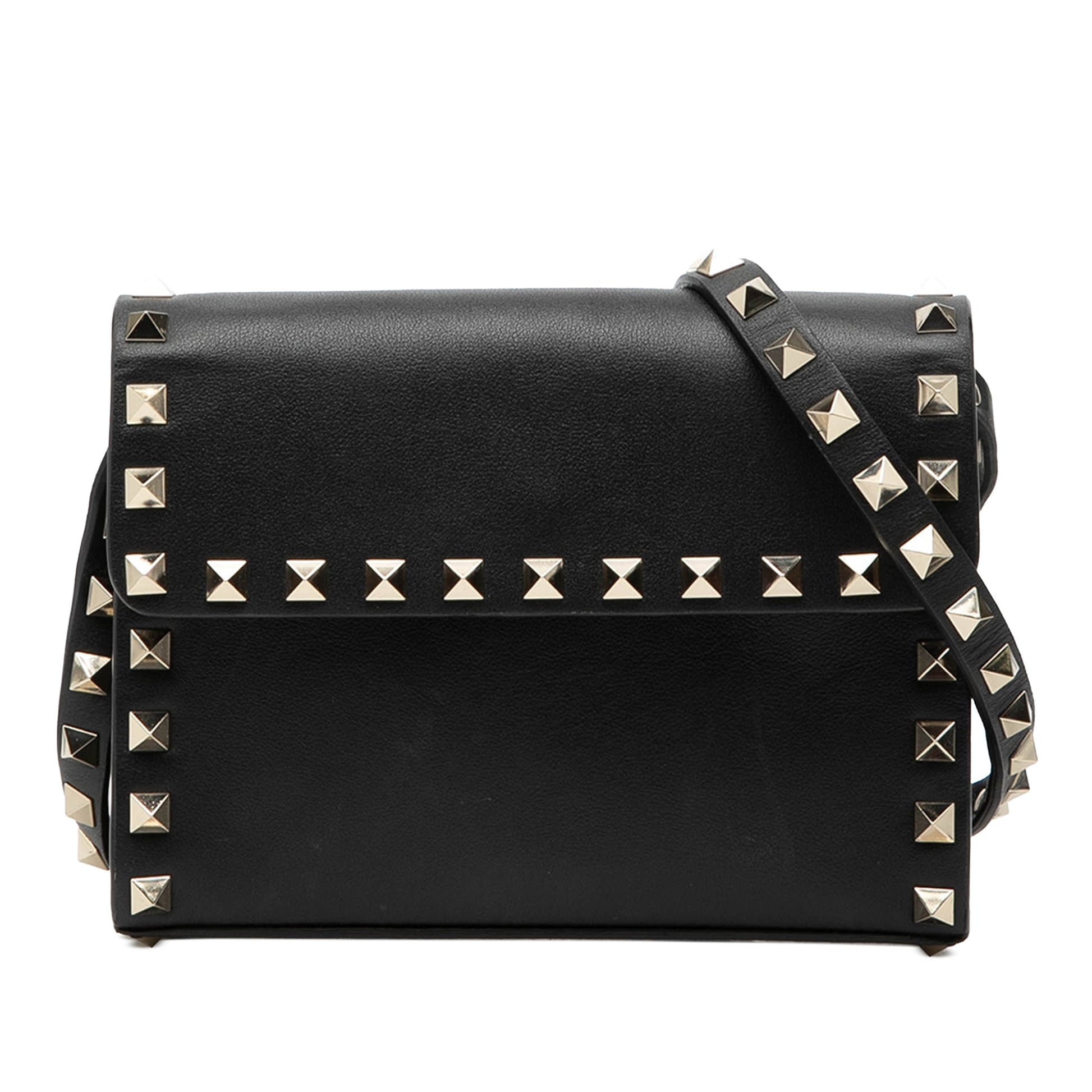 Valentino Mini Leather Rockstud Crossbody