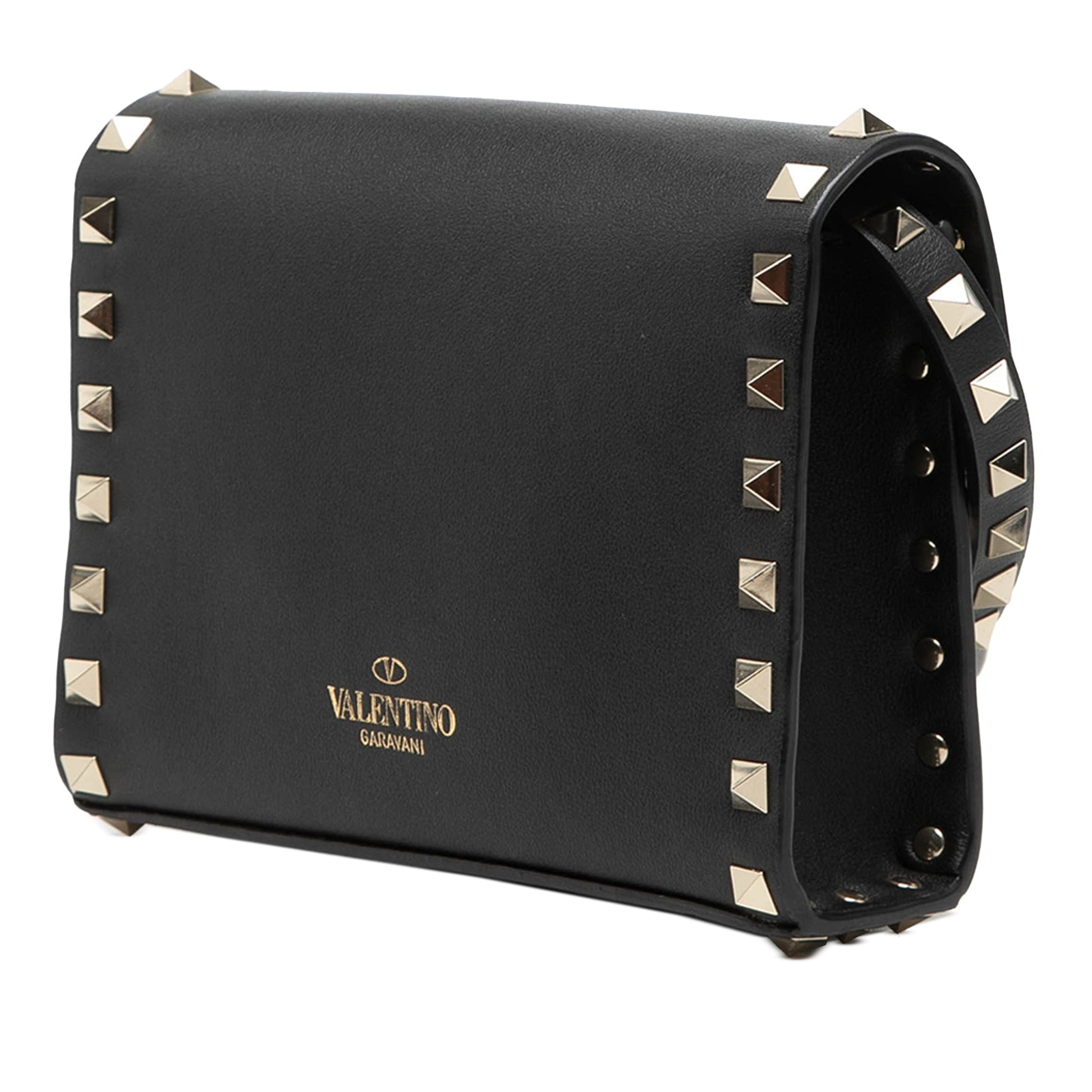Valentino Mini Leather Rockstud Crossbody