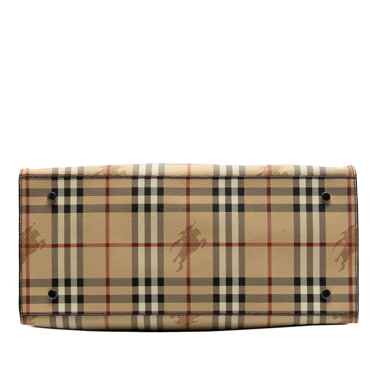 Haymarket Check Coated Canvas Tote