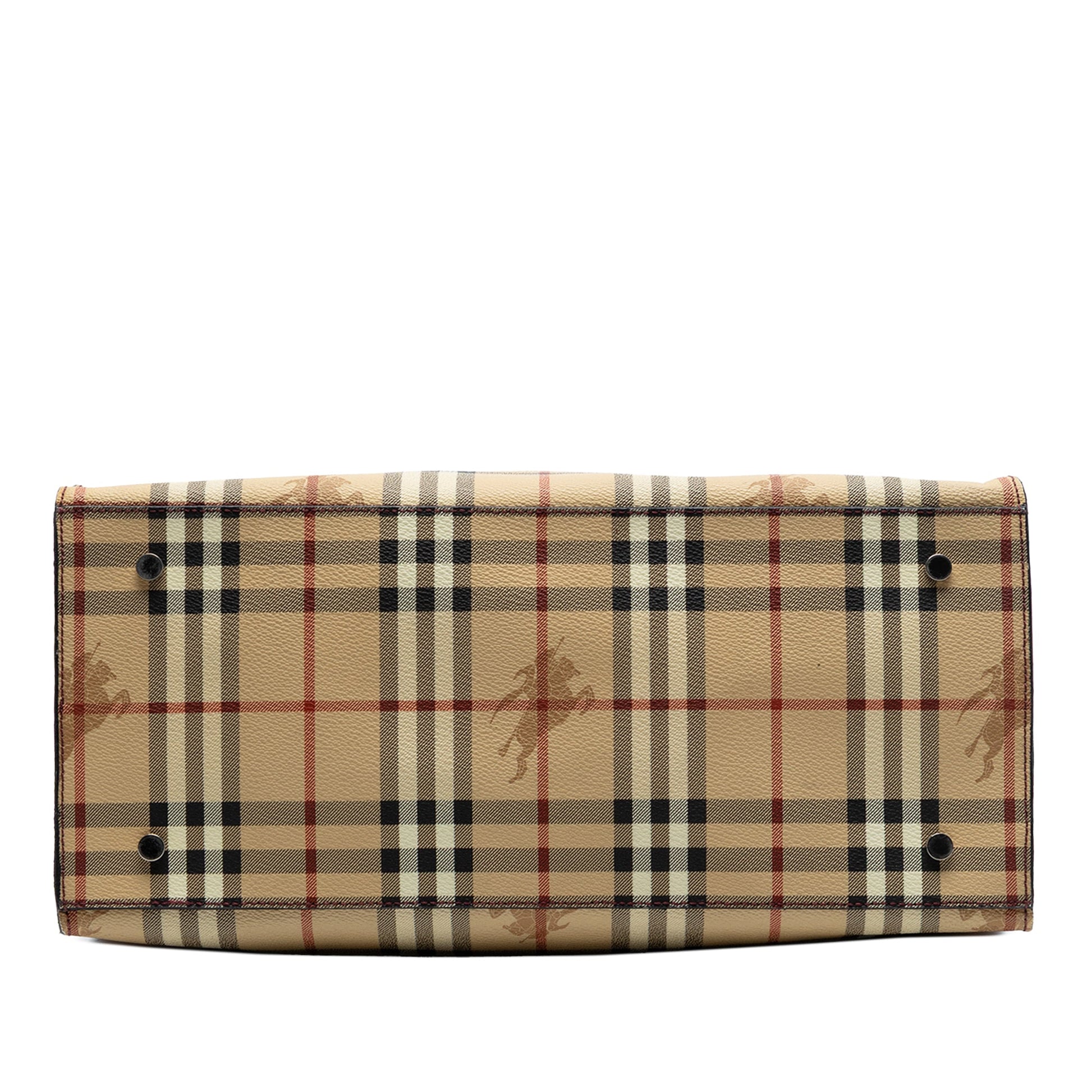 Haymarket Check Coated Canvas Tote