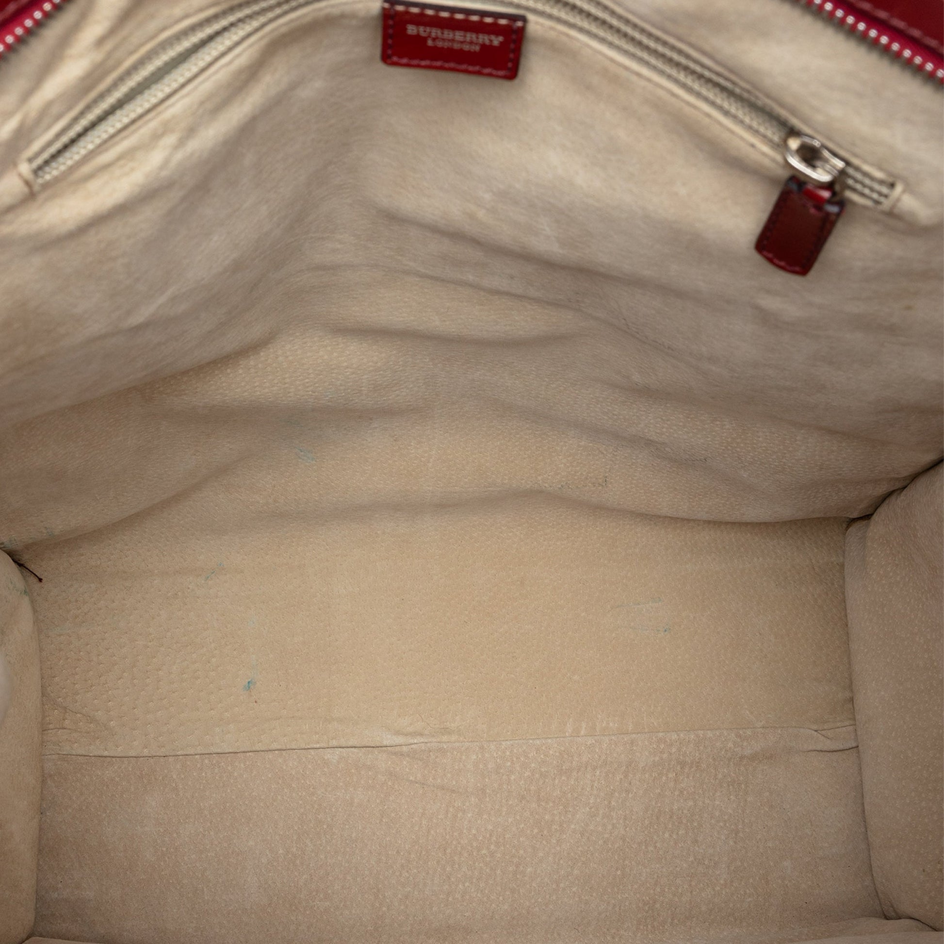 Haymarket Check Coated Canvas Tote