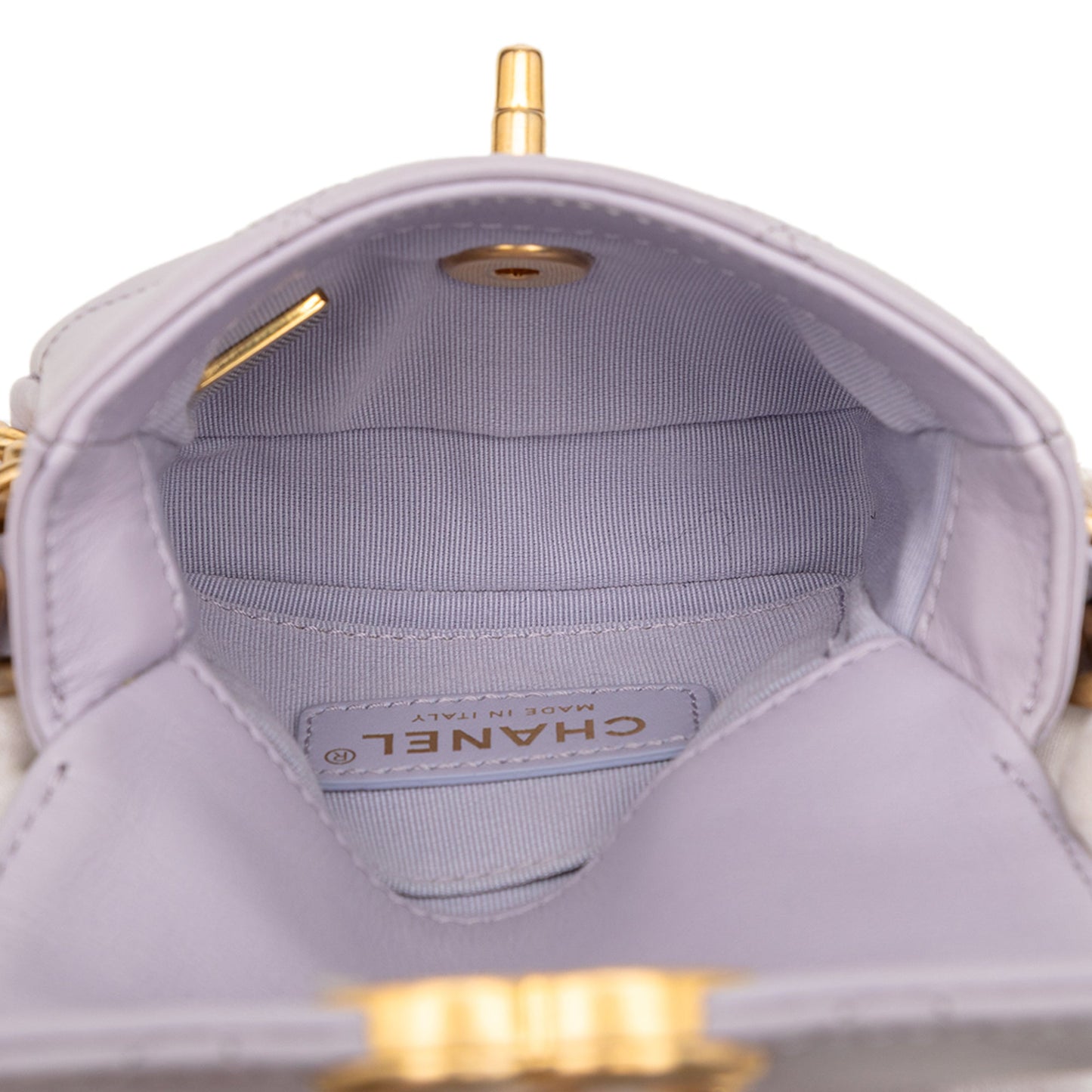 Chanel Mini Quilted Calfskin Framing Chain Flap