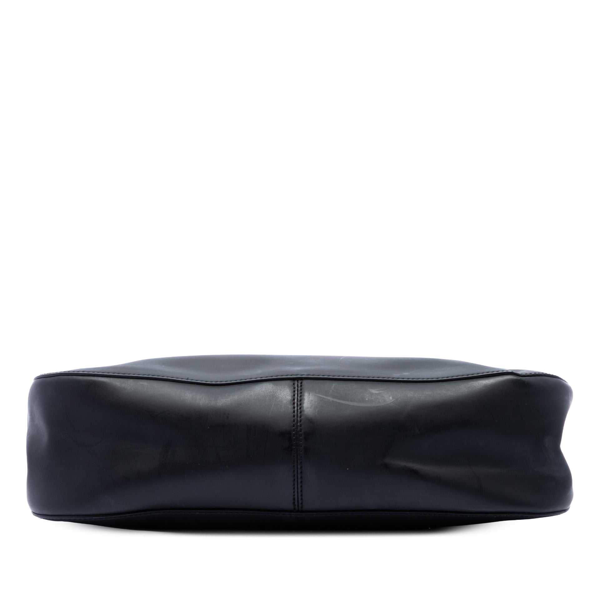 Gucci Calfskin Bamboo Handbag