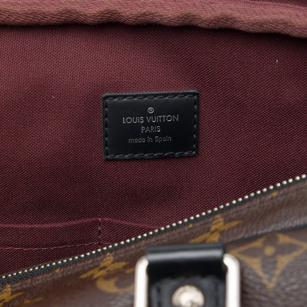 Louis Vuitton Monogram Macassar Porte Documents Jour — Brown