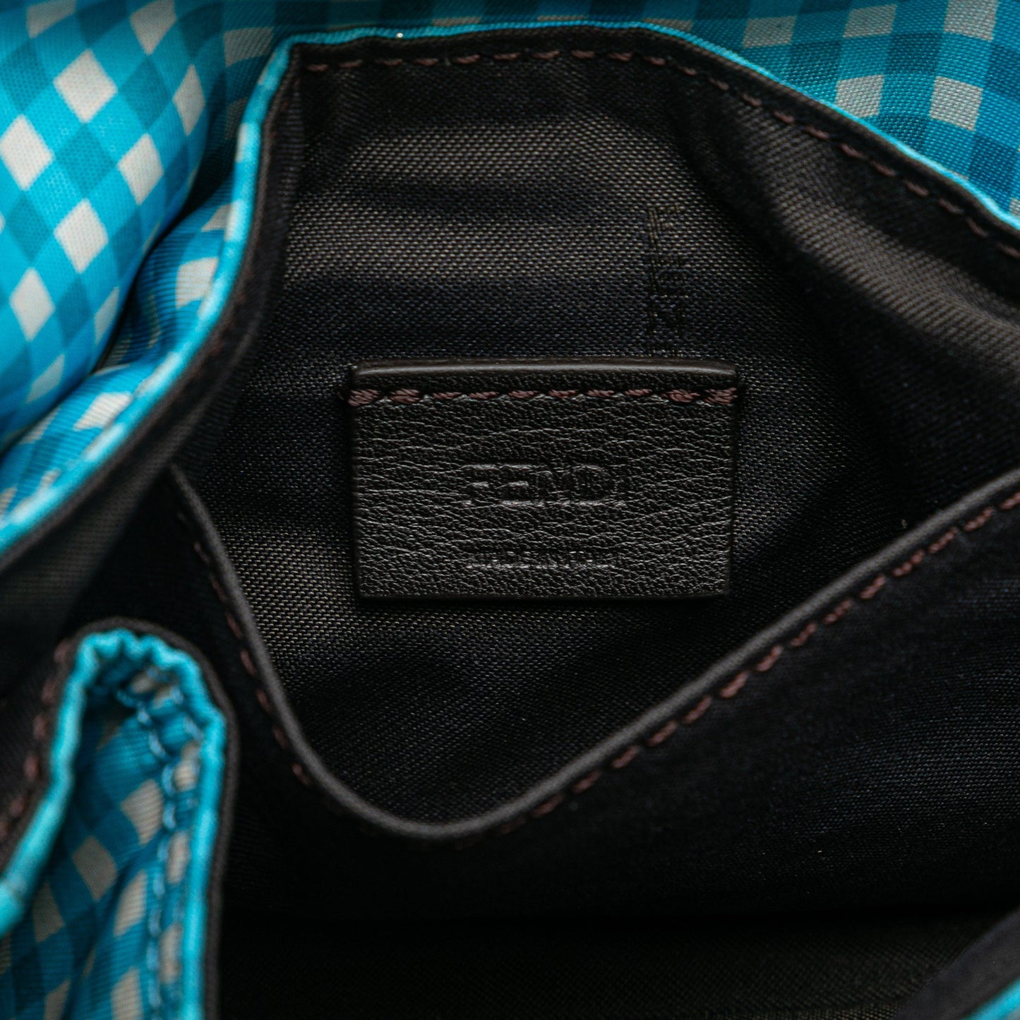 Fendi Joshua Vides Mini Nylon Convertible Baguette Satchel