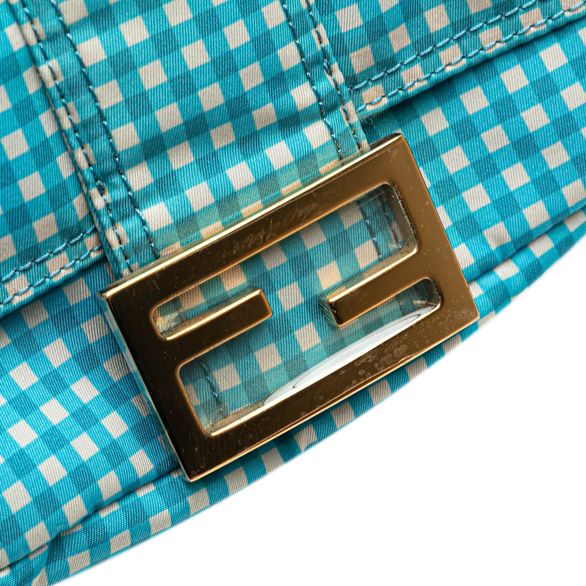Fendi Joshua Vides Mini Nylon Convertible Baguette Satchel