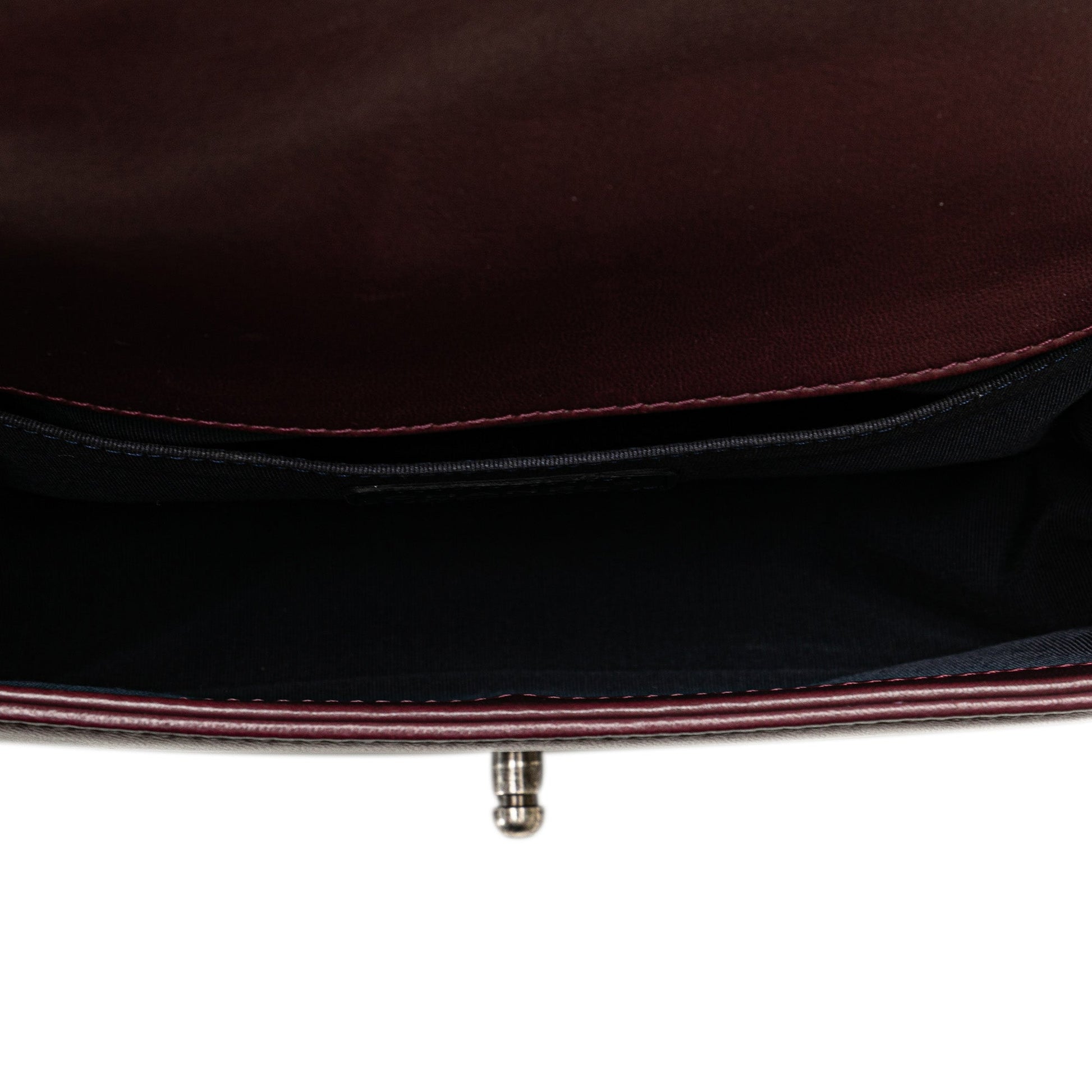 Chanel Old Medium Velvet and Tweed Boy Flap