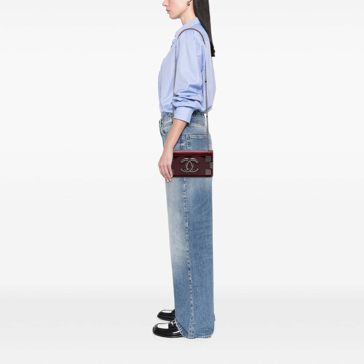 Chanel Lambskin and Acrylic Boy Brick Horizontal Flap