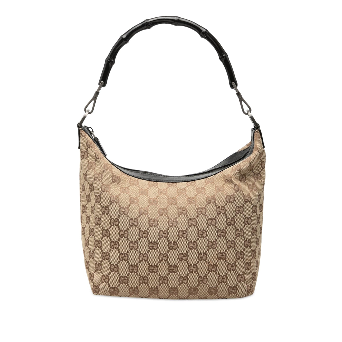 Gucci GG Canvas Bamboo Shoulder Bag