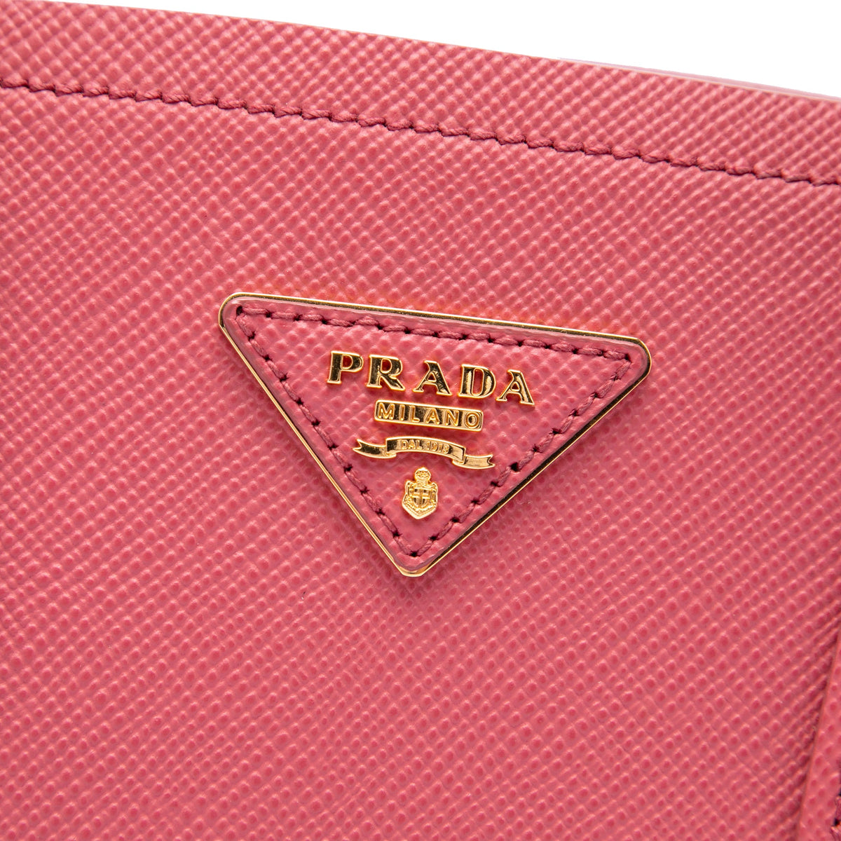 Prada Medium Saffiano Cuir Double Satchel
