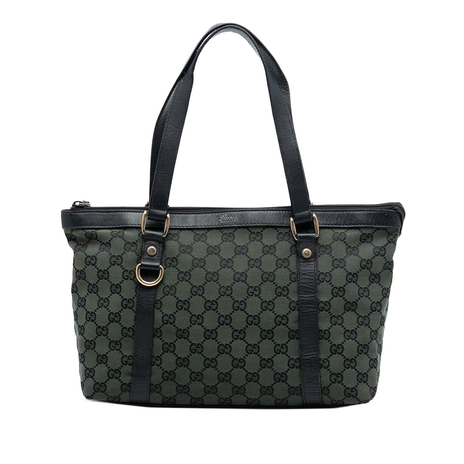 Gucci GG Canvas Abbey D Ring Tote