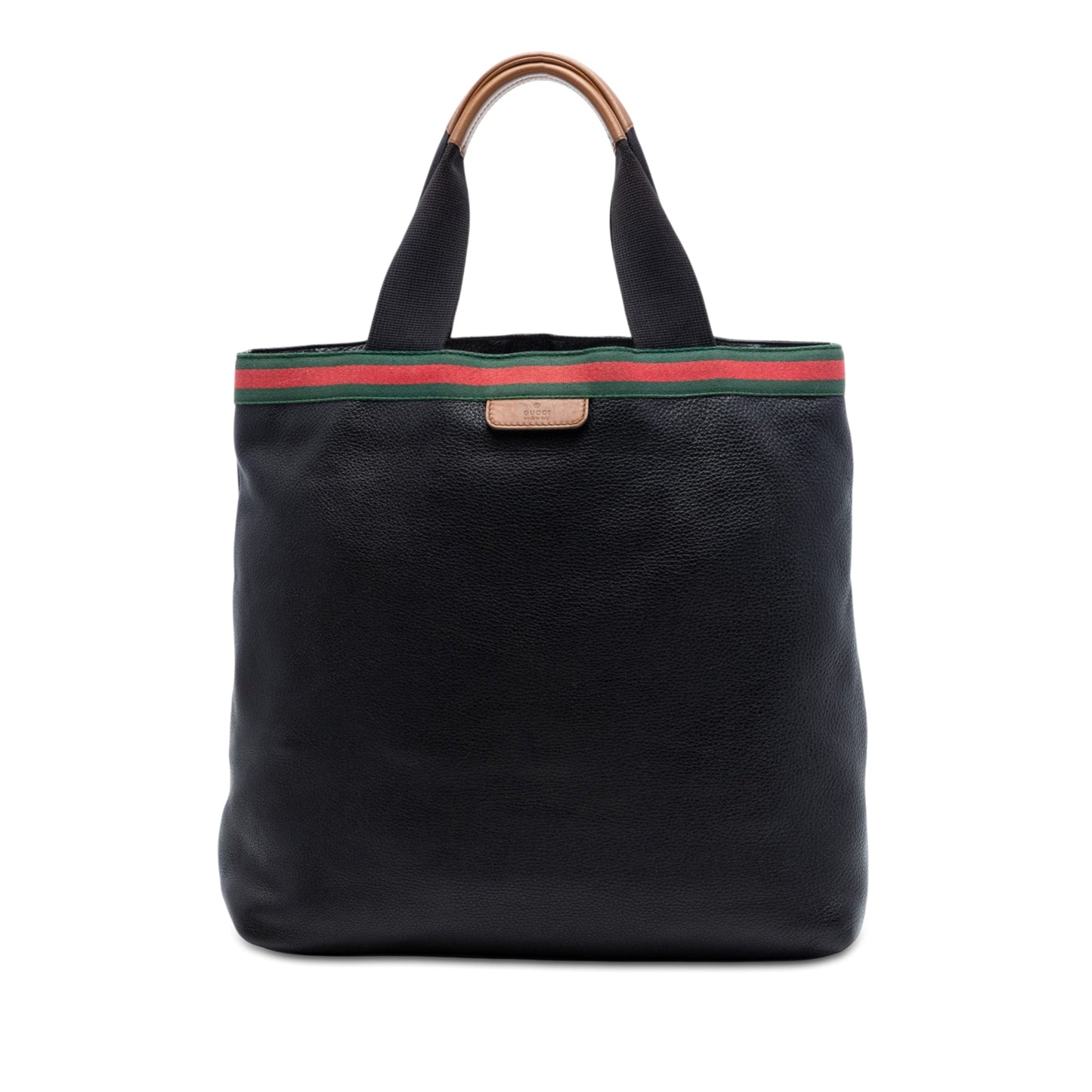 Gucci Calfskin Web Tote