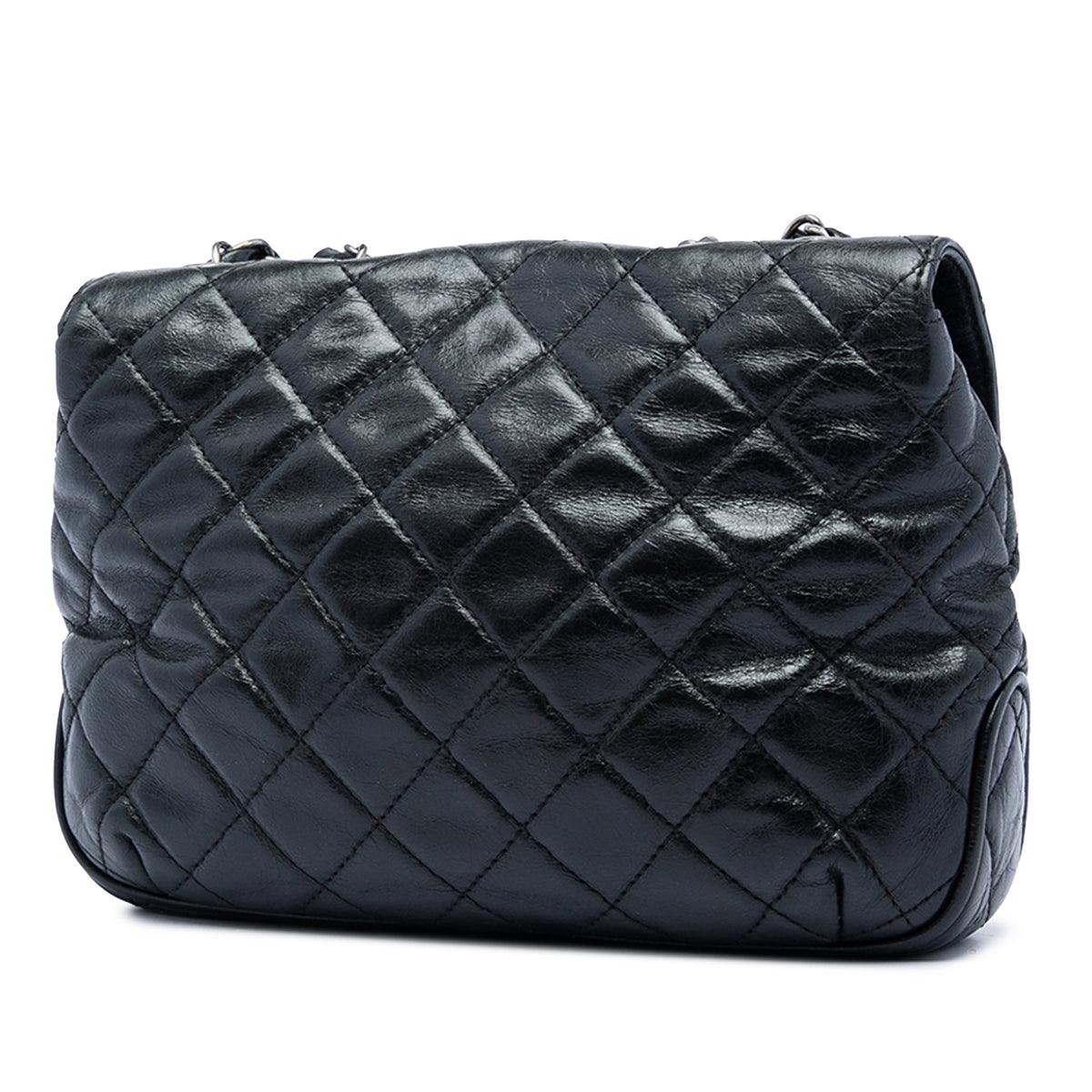 Chanel CC Quilted Calfskin Single Flap