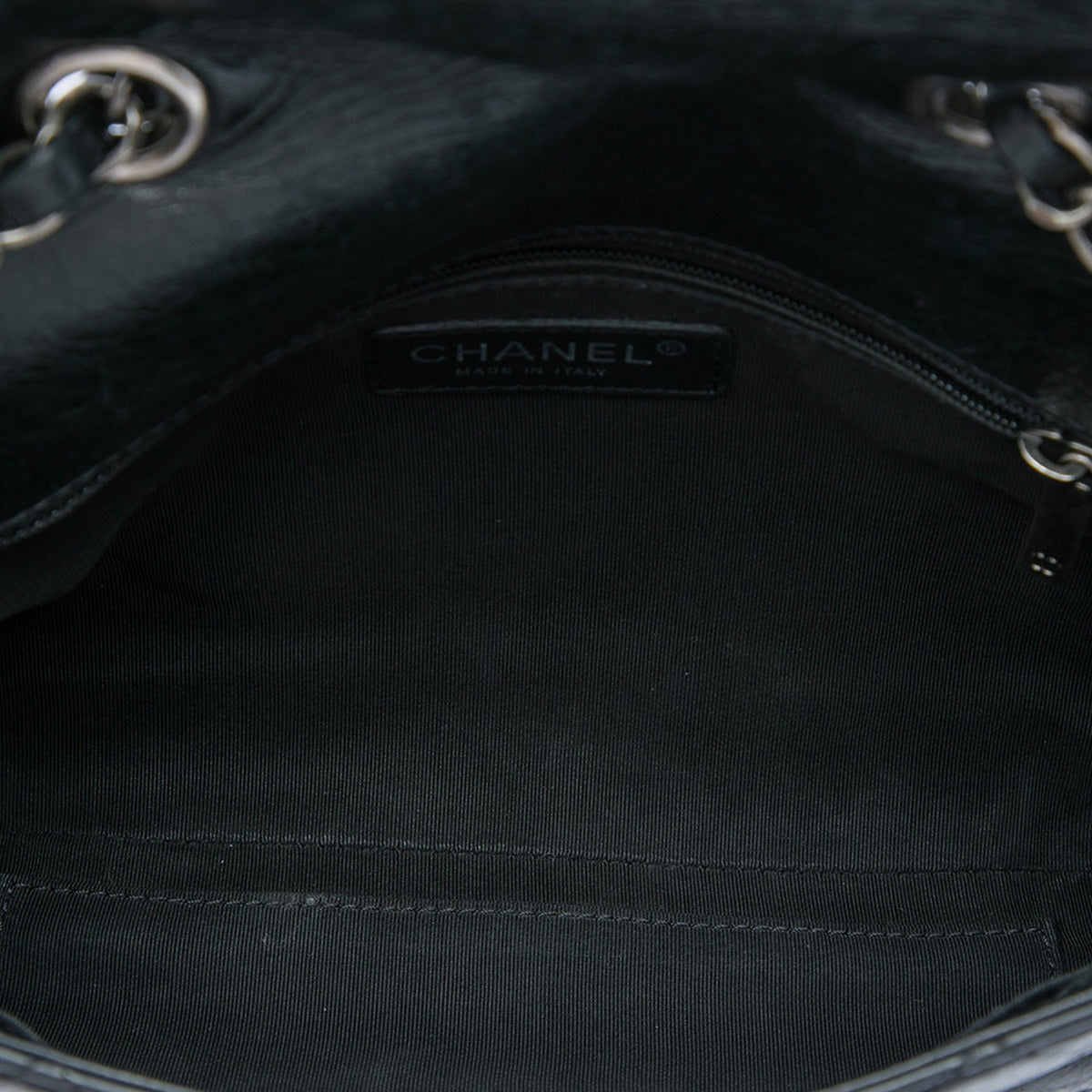 Chanel CC Quilted Calfskin Single Flap