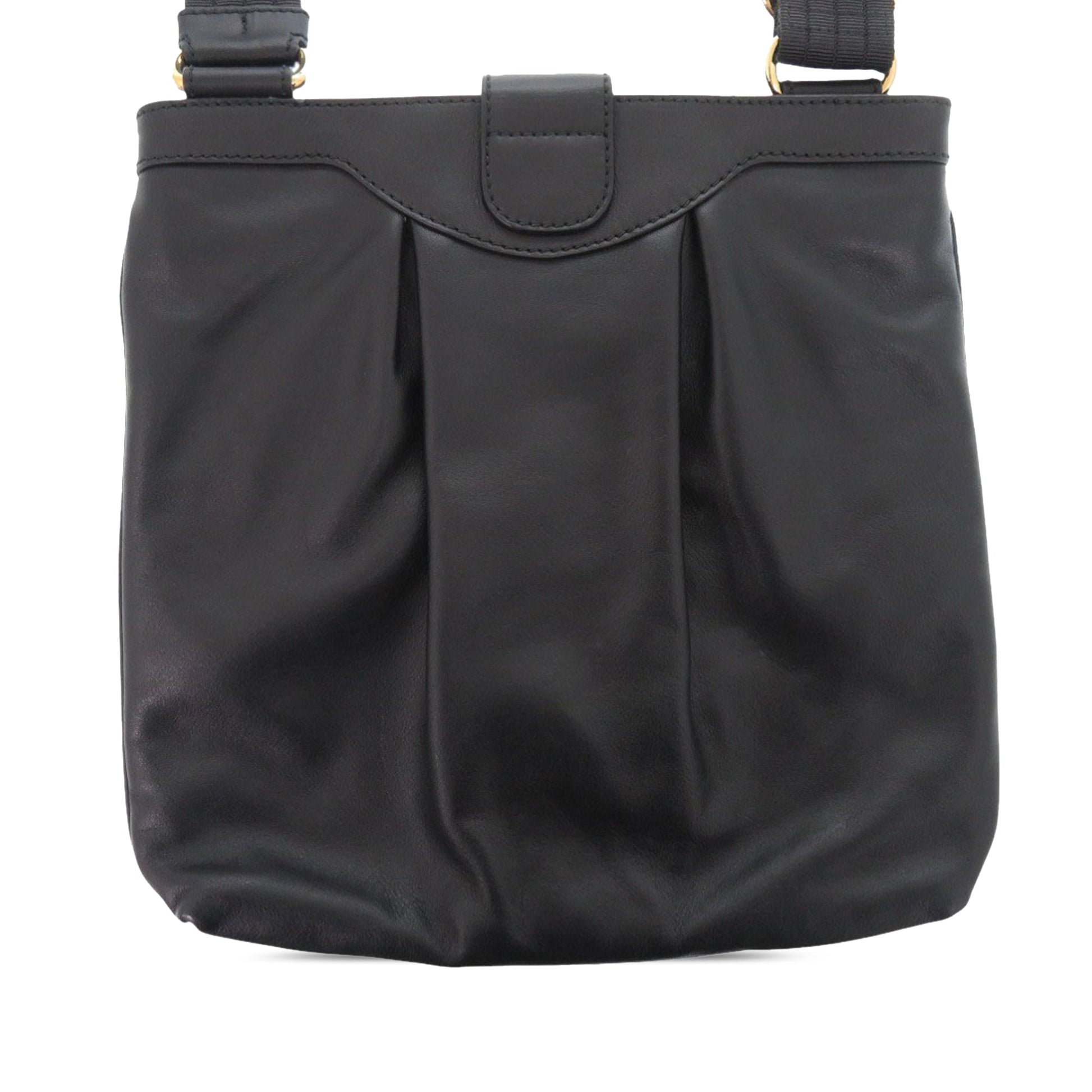 Ferragamo Leather Gancini Crossbody