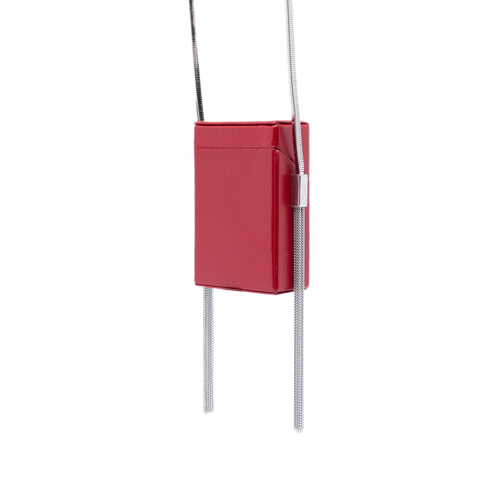 Saint Laurent Mini Lambskin Smoking Box Crossbody