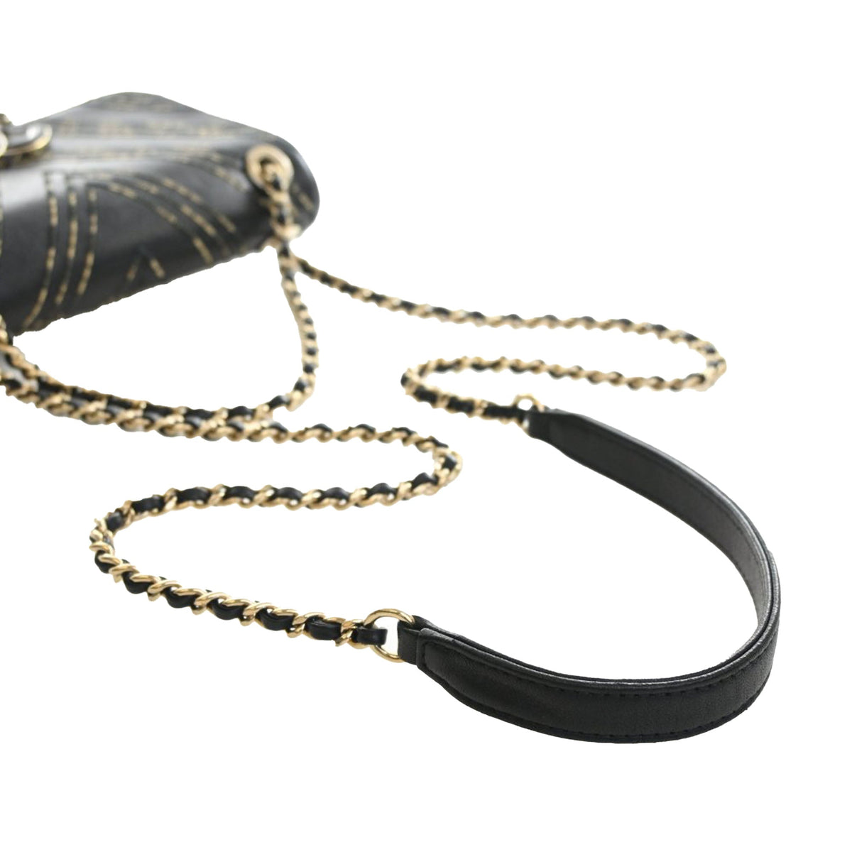 Chanel Small Chevron Sheepskin Subtle Flap