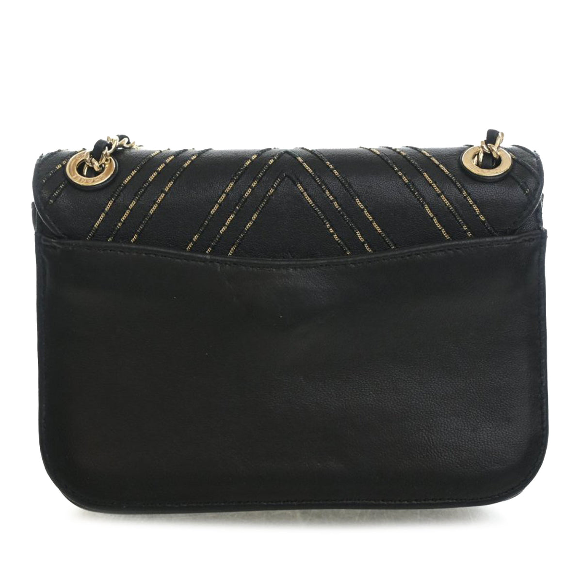 Chanel Small Chevron Sheepskin Subtle Flap