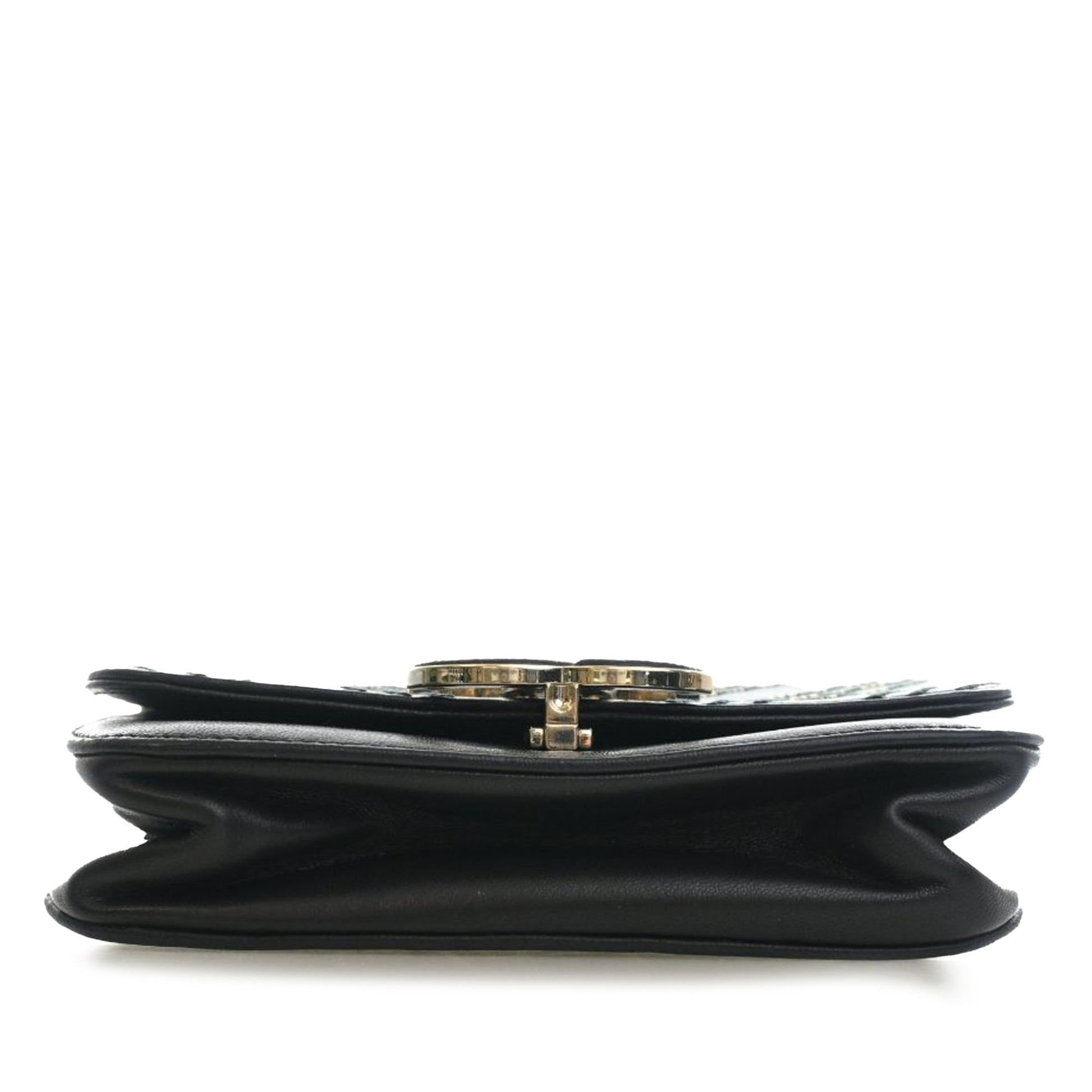 Chanel Small Chevron Sheepskin Subtle Flap