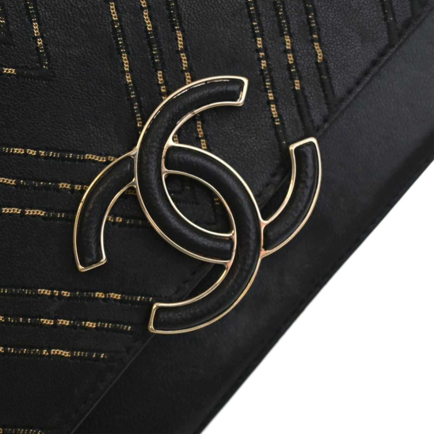 Chanel Small Chevron Sheepskin Subtle Flap