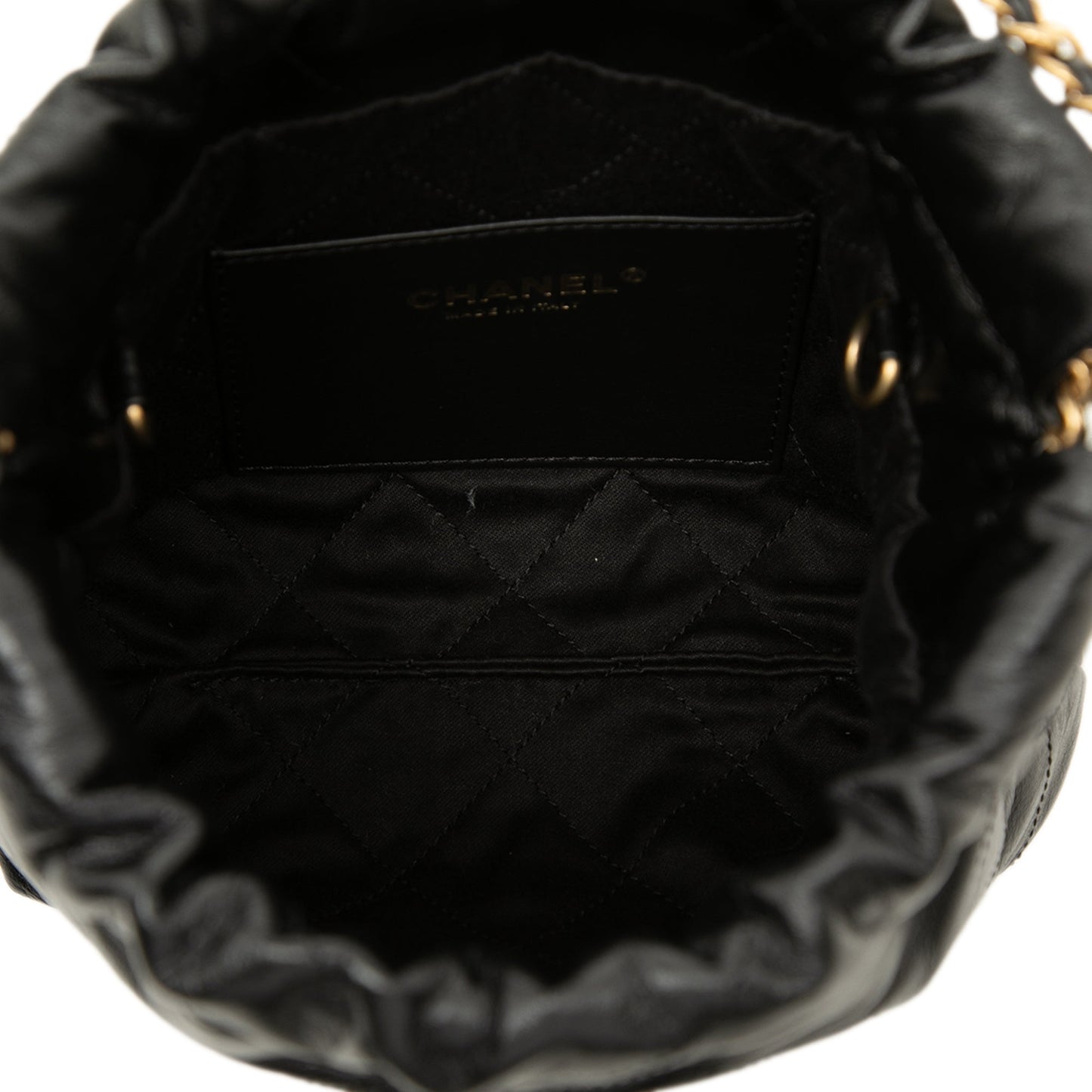 Chanel Mini Shiny Calfskin 22 Handbag