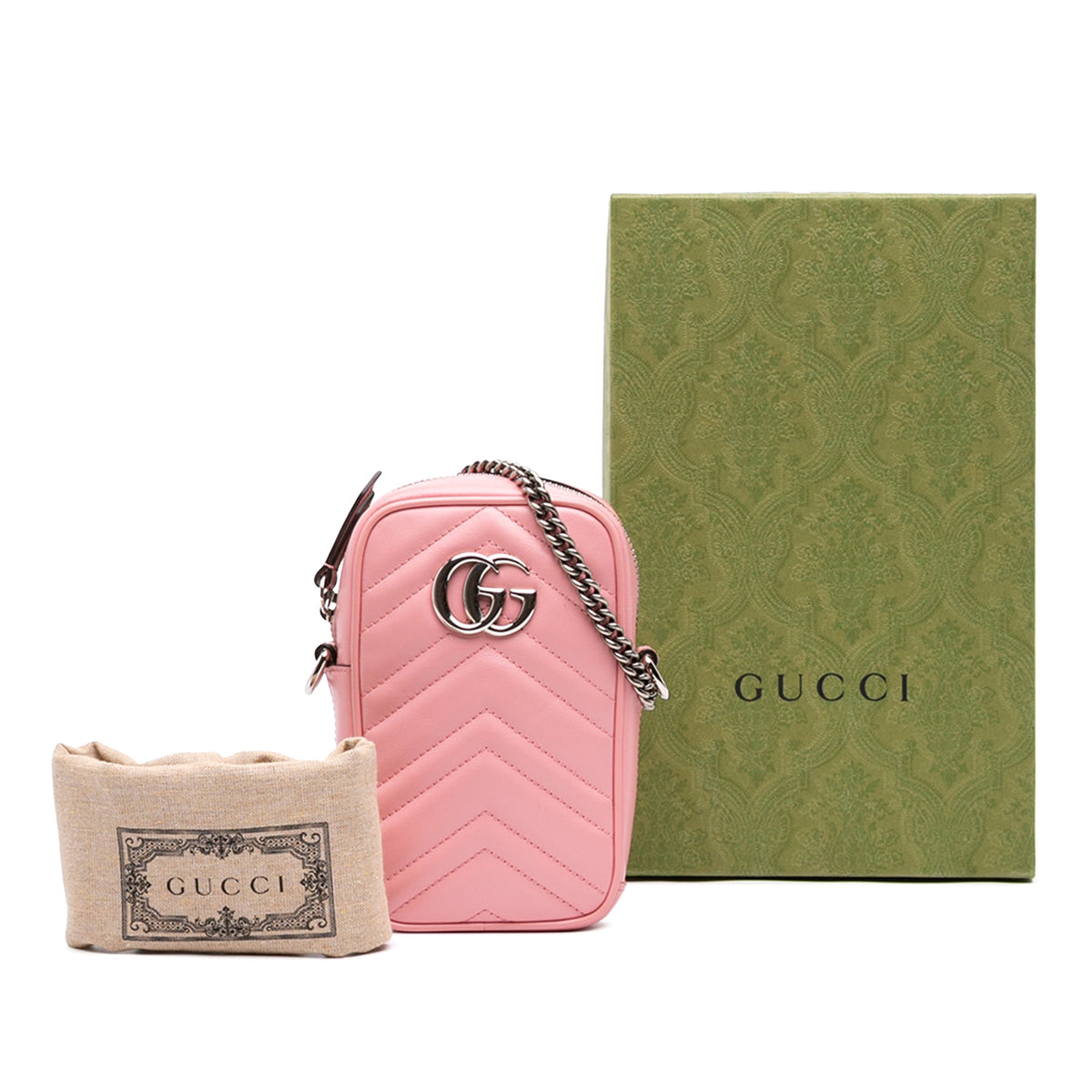 Gucci Mini GG Marmont Matelasse Leather Crossbody