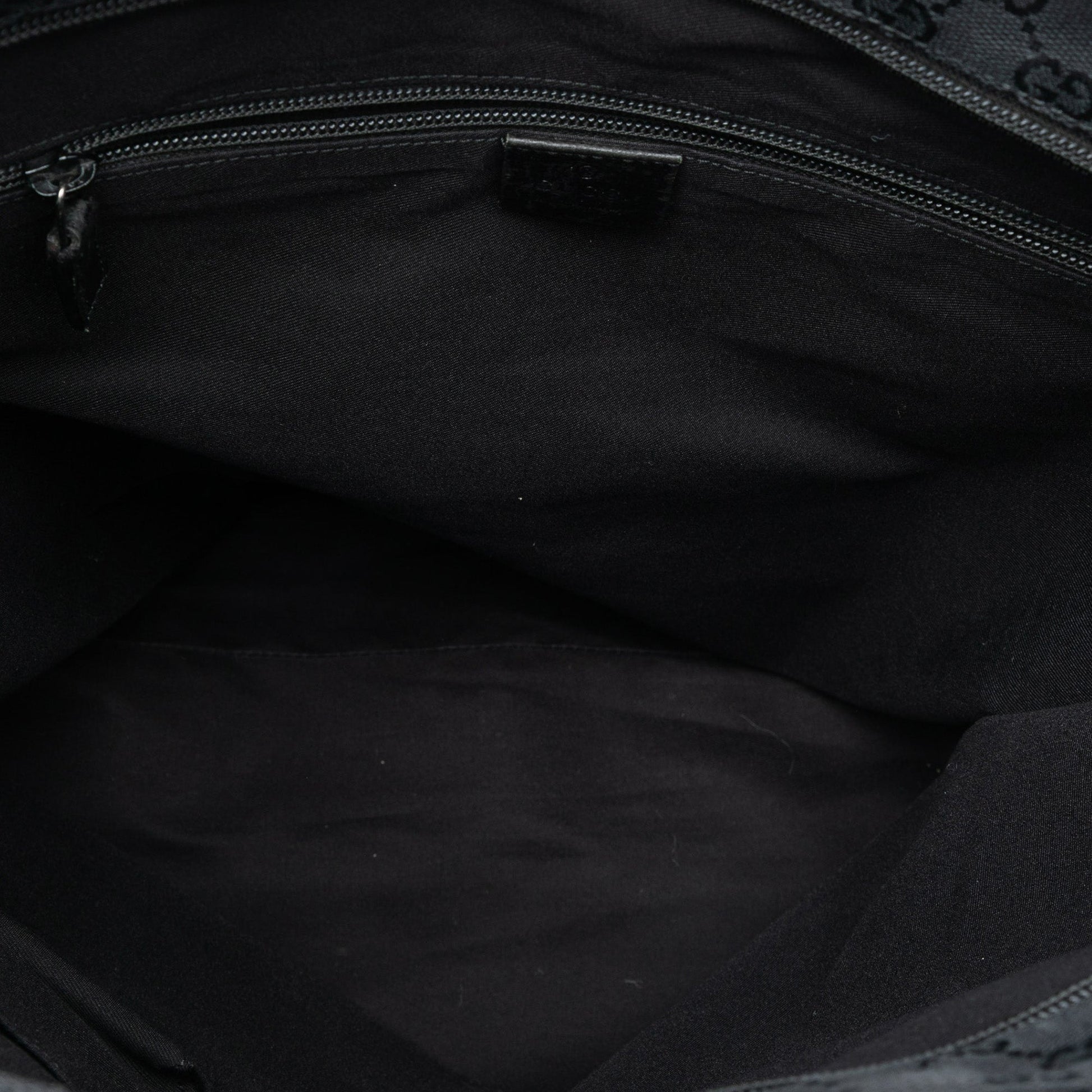 GG Canvas Web Vertical Tote