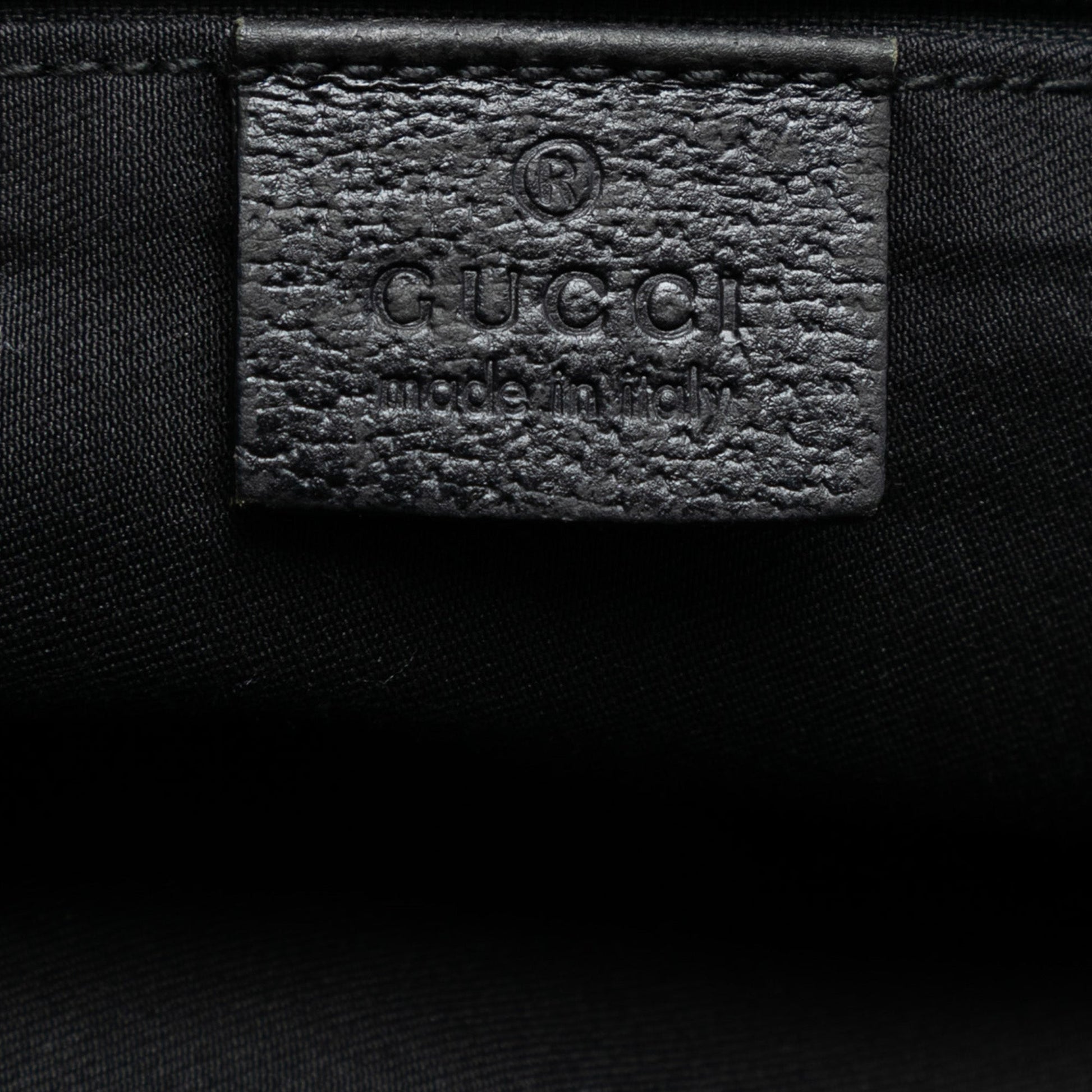 GG Canvas Web Vertical Tote