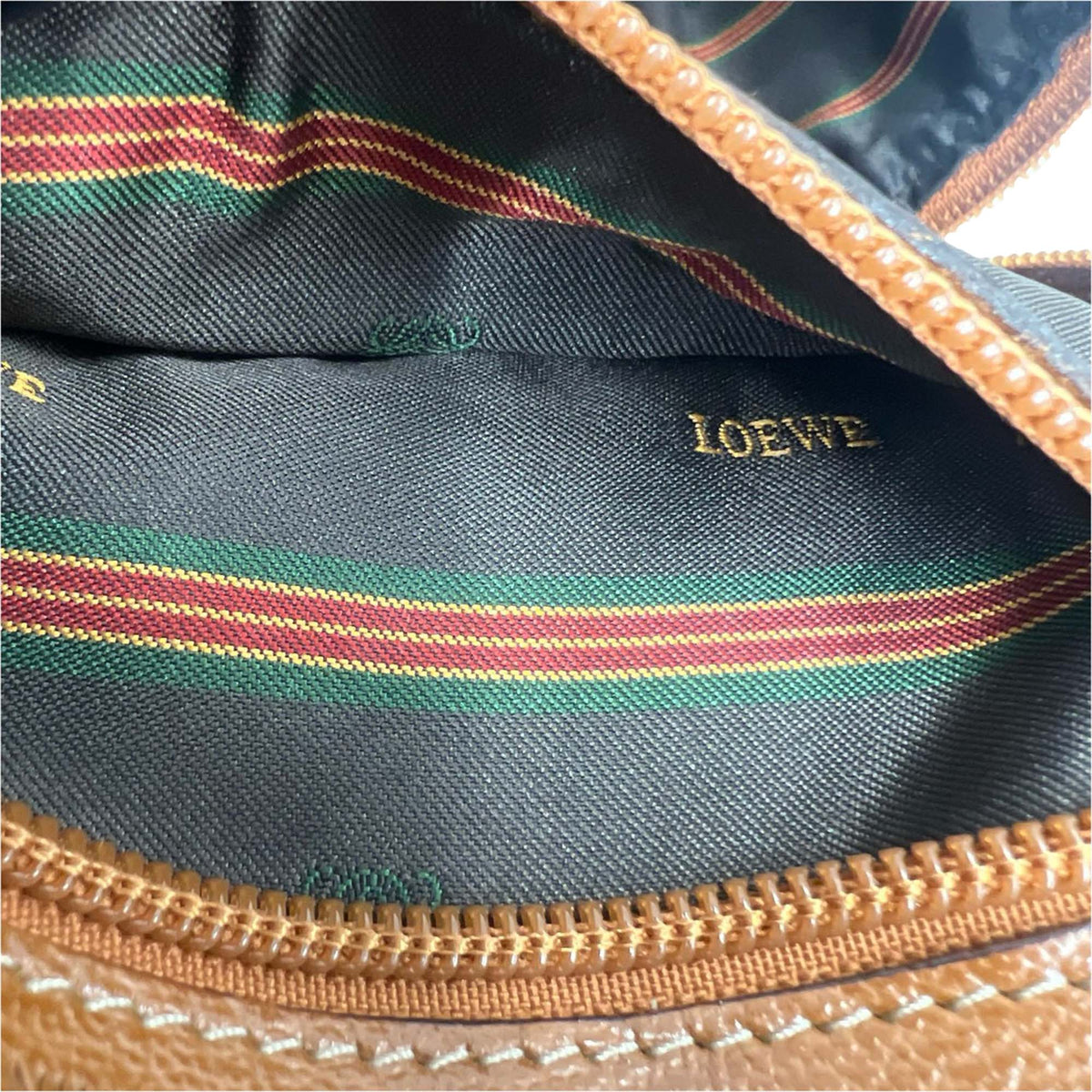 LOEWE Leather Velazquez Twist Vanity Bag