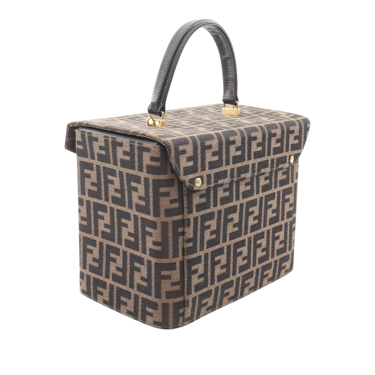 Fendi Zucca Canvas Satchel