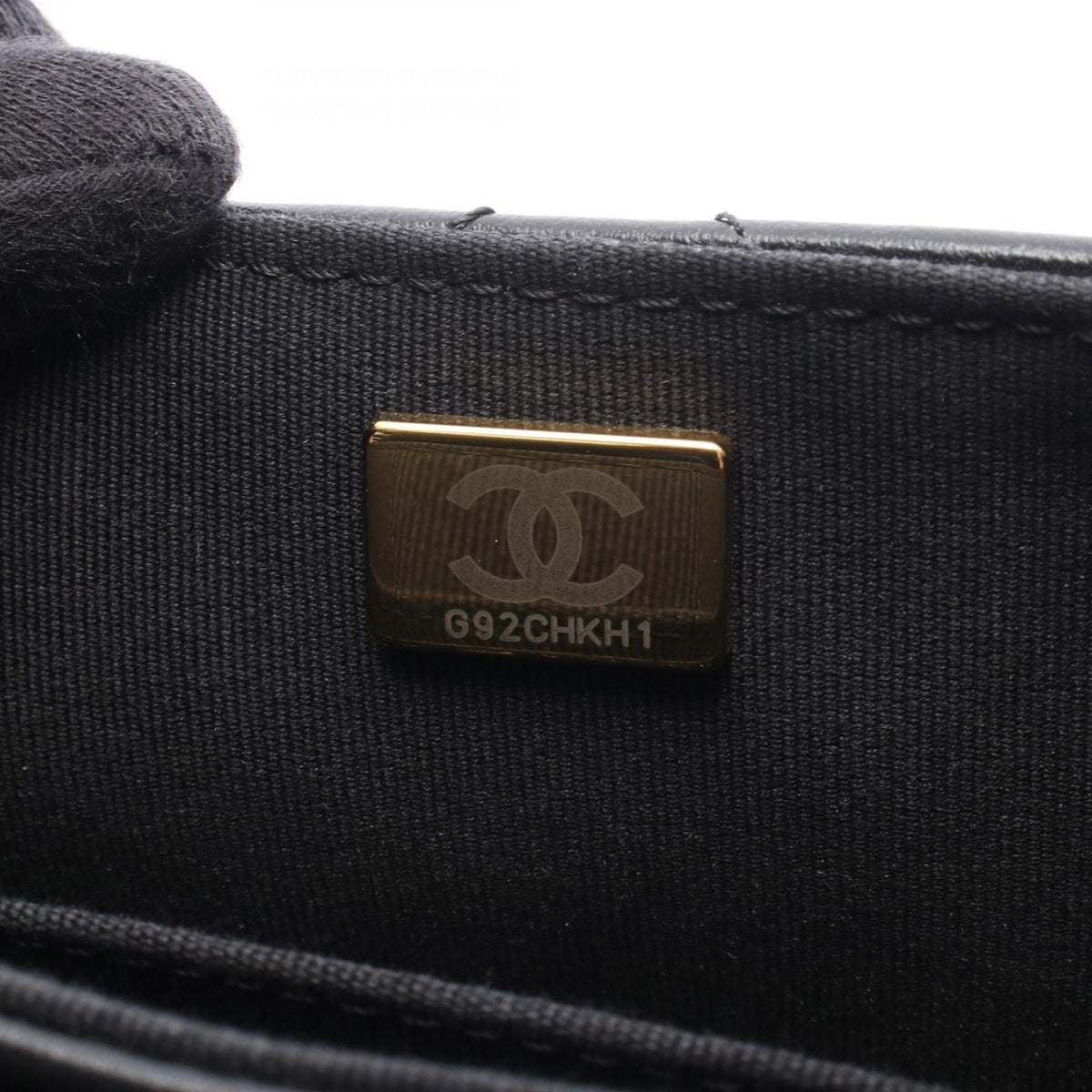 Chanel CC Quilted Lambskin Top Handle Flap