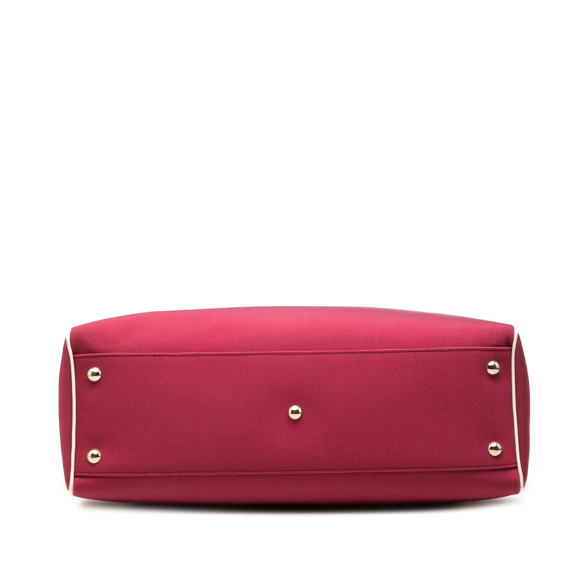 Gucci Canvas Web Tote — Pink