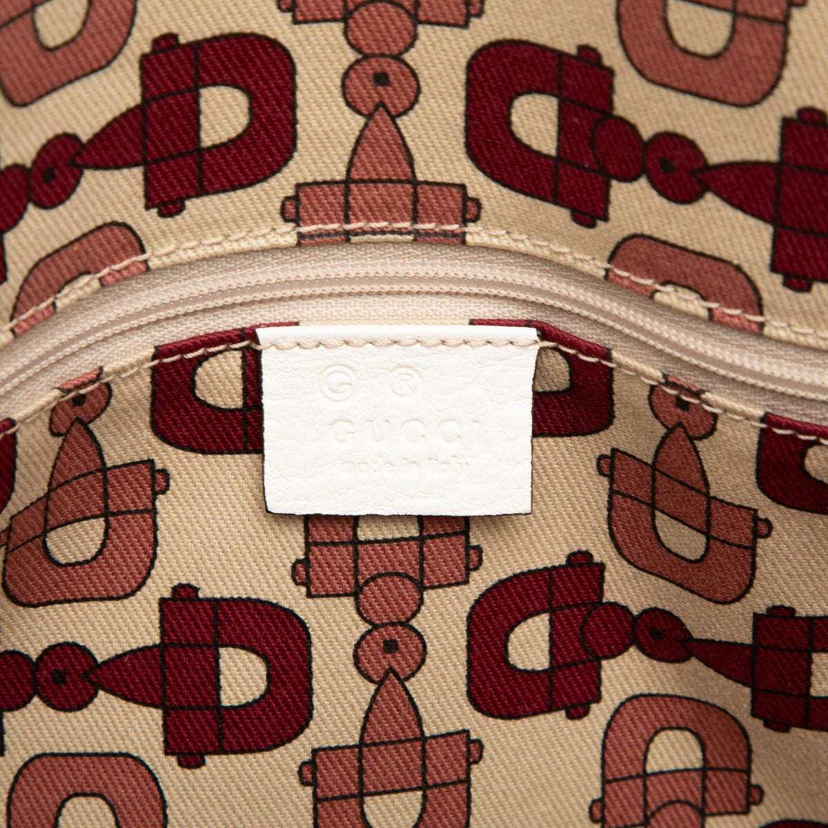Gucci Canvas Web Tote — Pink