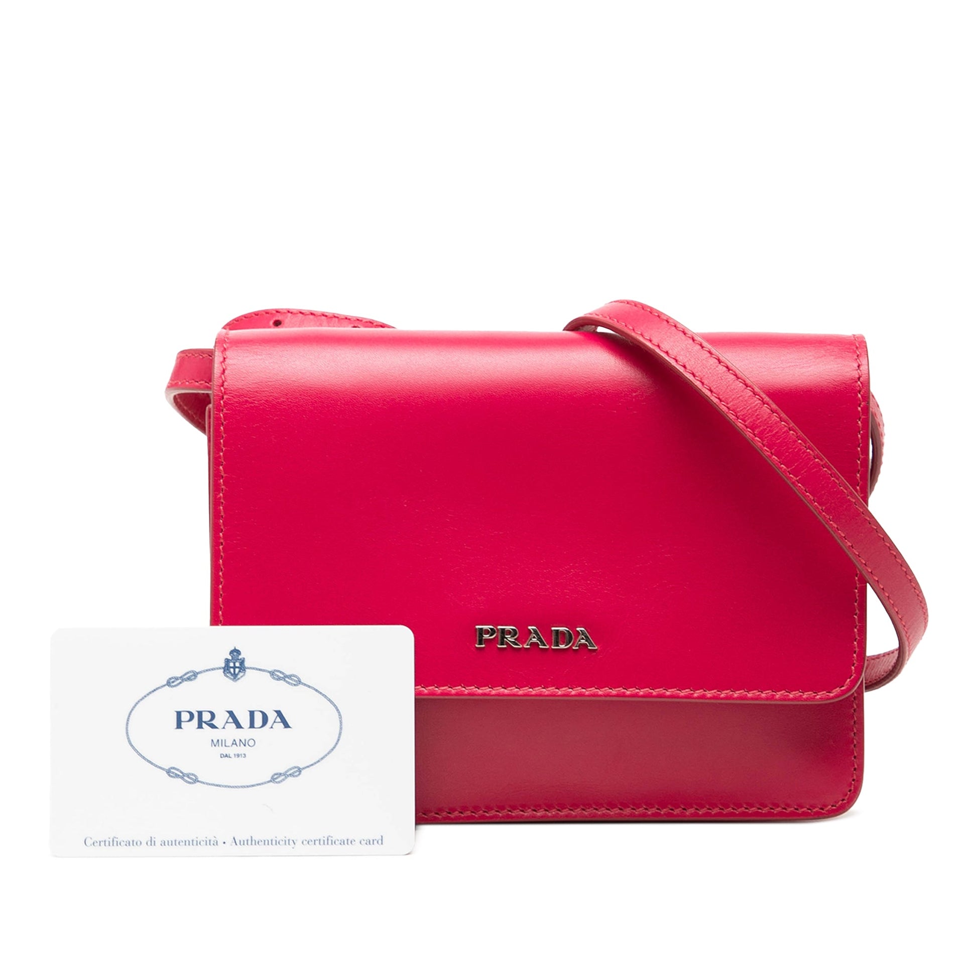 Prada Box Calf Crossbody