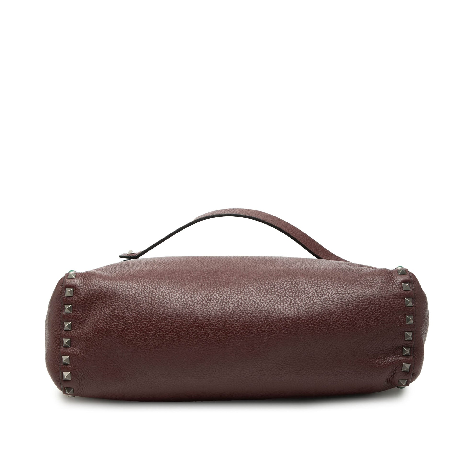 Valentino Leather Rolling Rockstud Crossbody