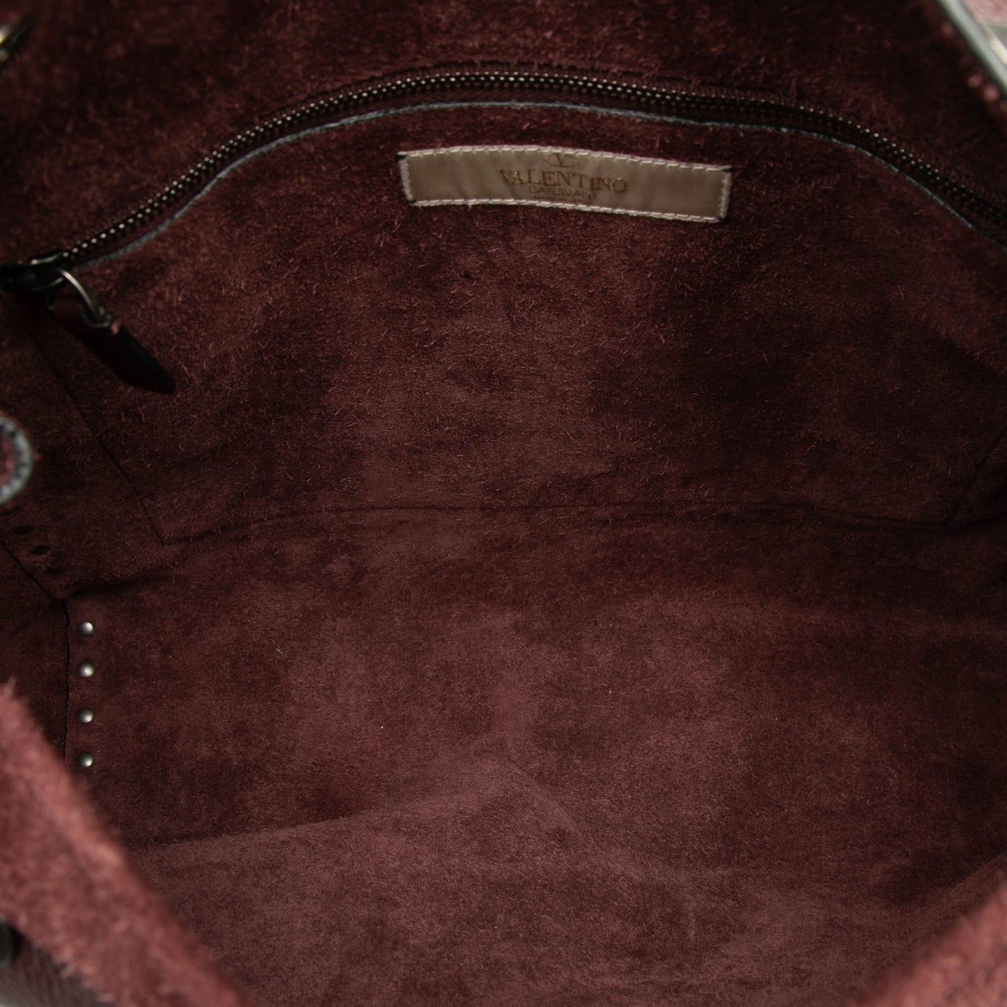 Valentino Leather Rolling Rockstud Crossbody