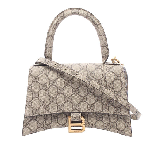 Balenciaga The Hacker Project GG Supreme Hourglass Satchel