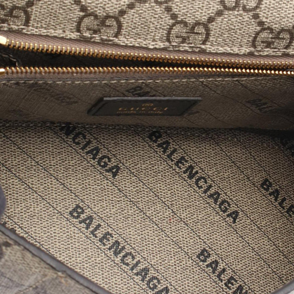Balenciaga The Hacker Project GG Supreme Hourglass Satchel