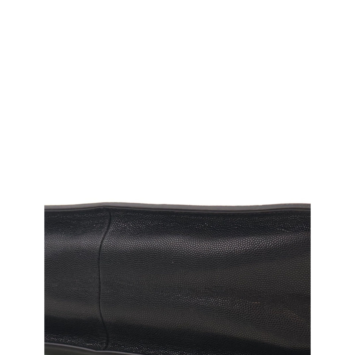 Chanel Large Quilted Caviar My Everything Shopping Tote — Black