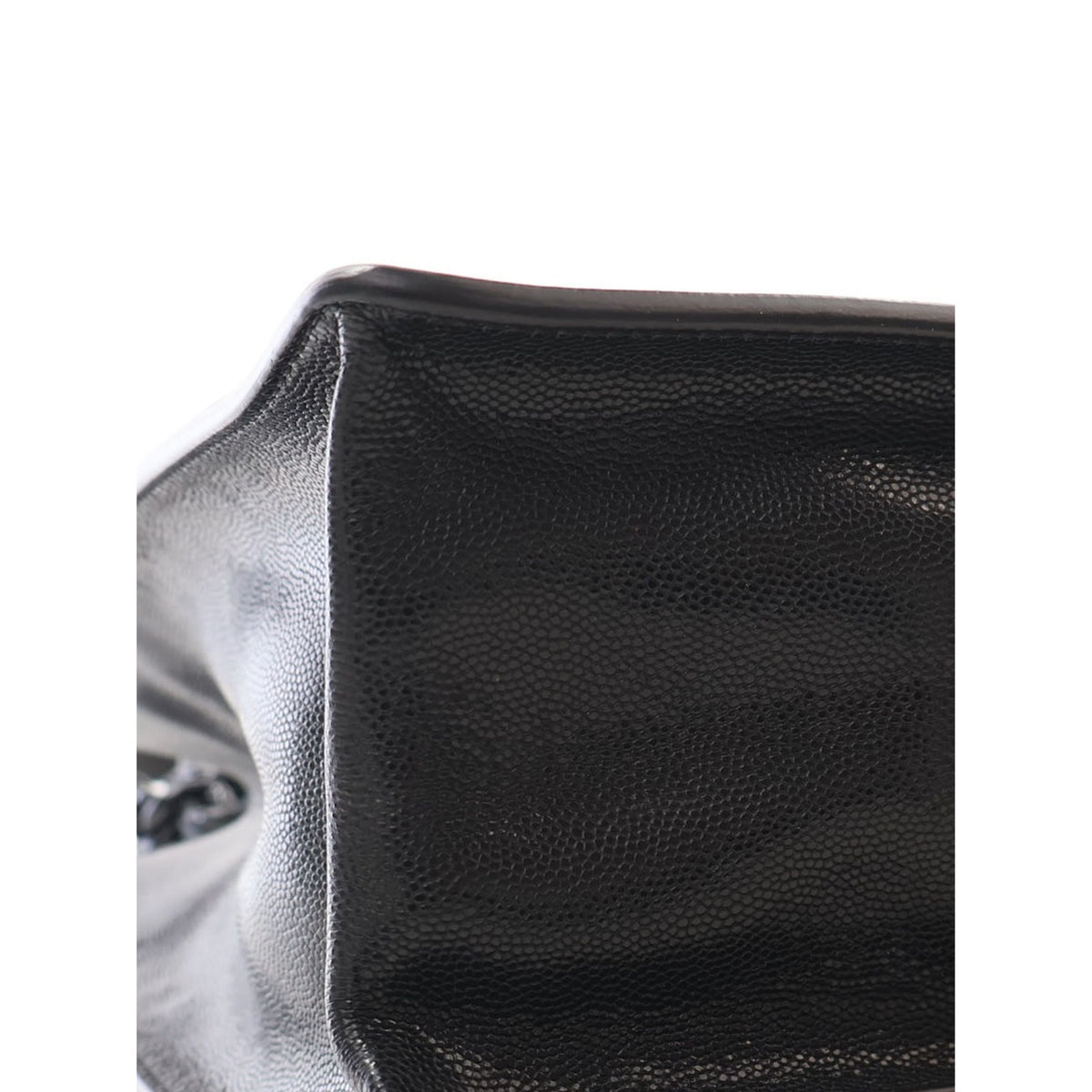 Chanel Large Quilted Caviar My Everything Shopping Tote — Black