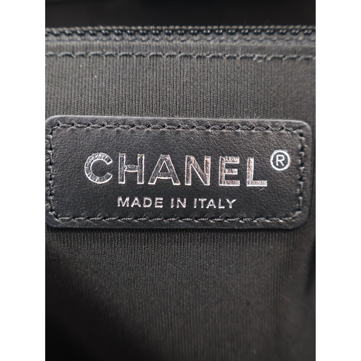 Chanel Large Quilted Caviar My Everything Shopping Tote — Black