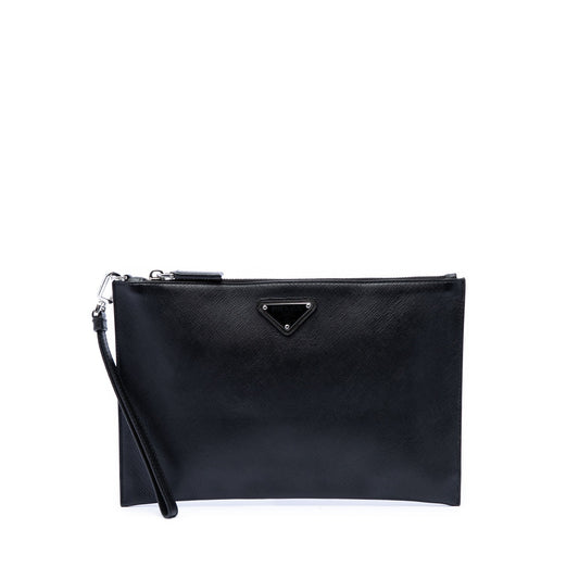 Prada Saffiano Wristlet Clutch